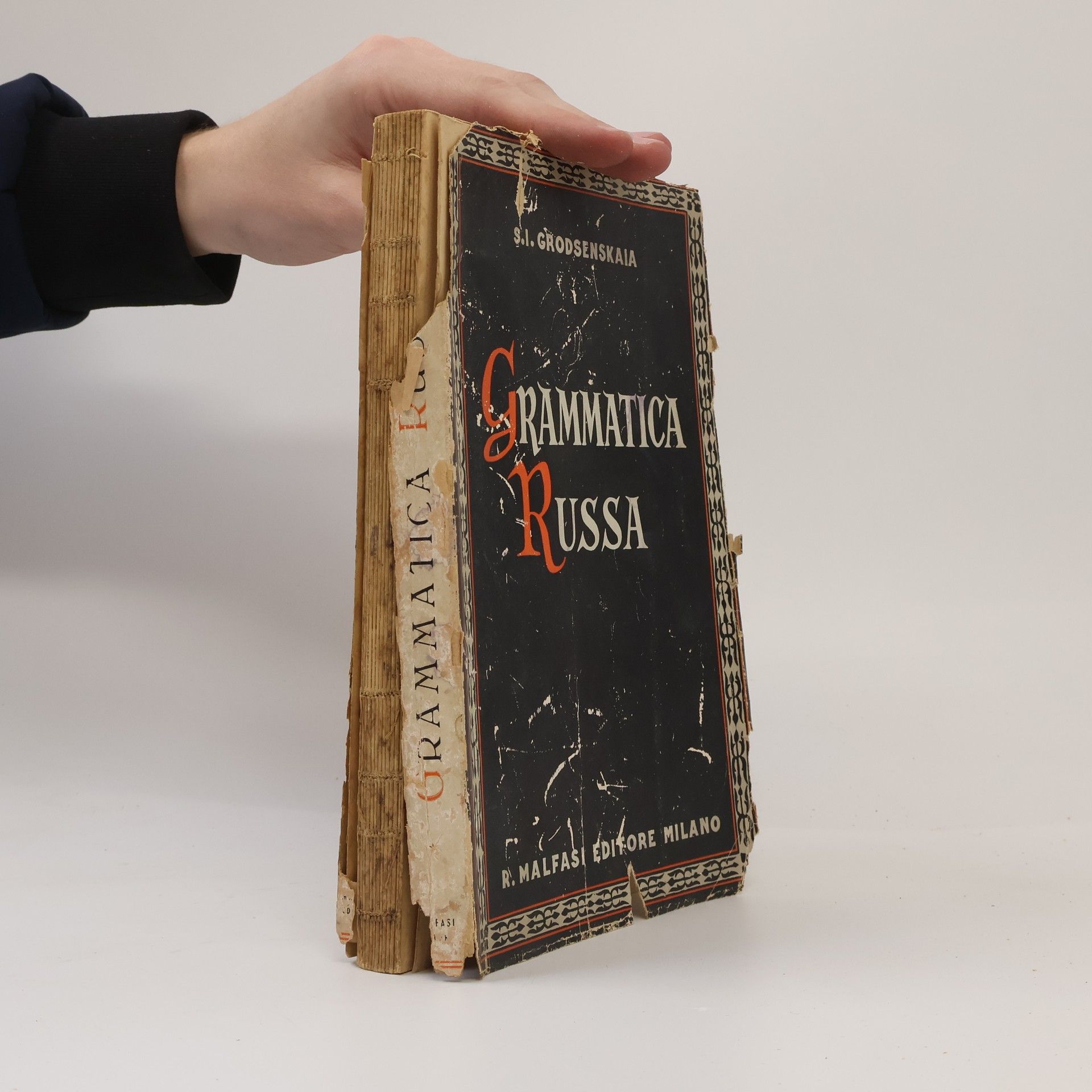 S. I. Gronsenskaia Grammatica Russa