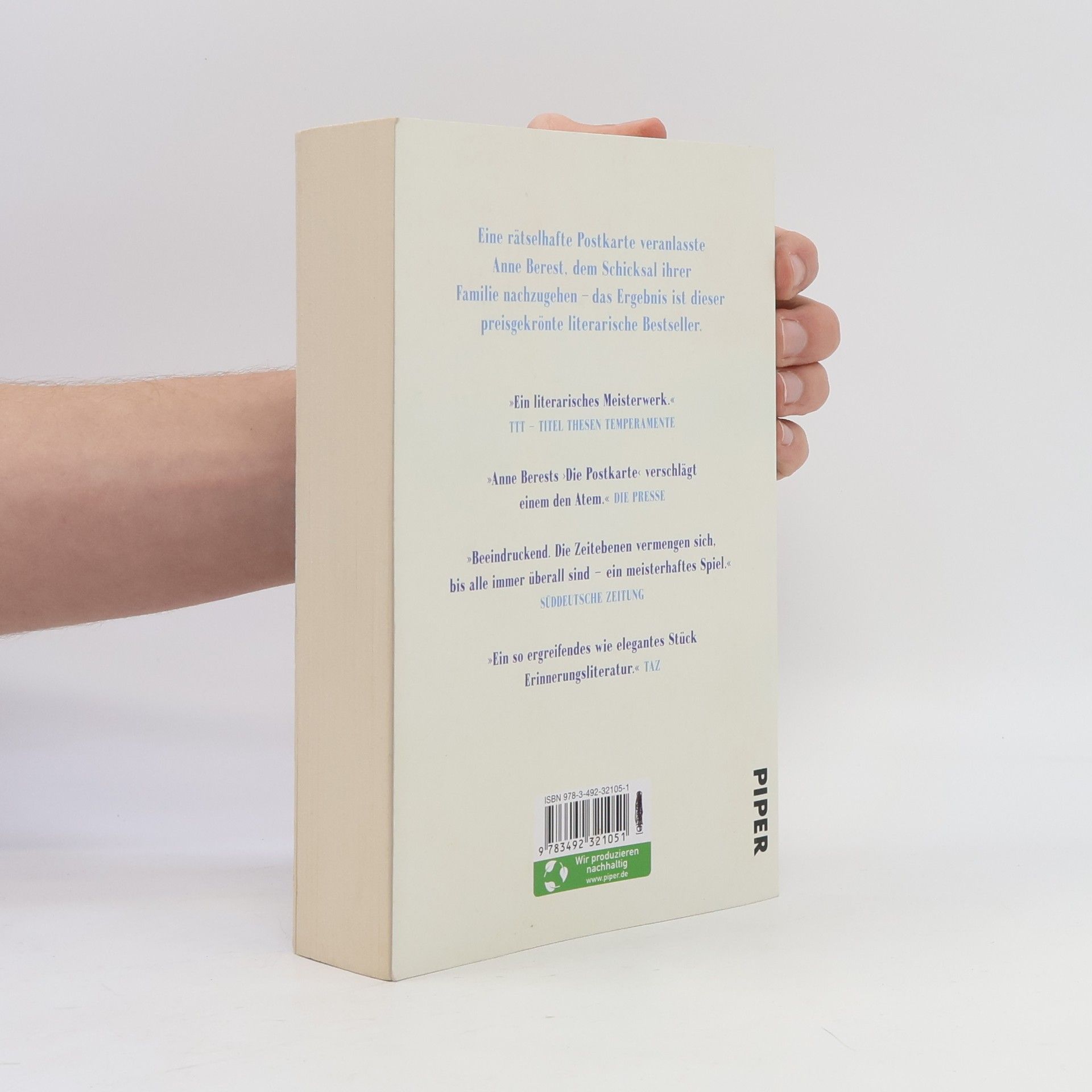 Anne Berest Die Postkarte