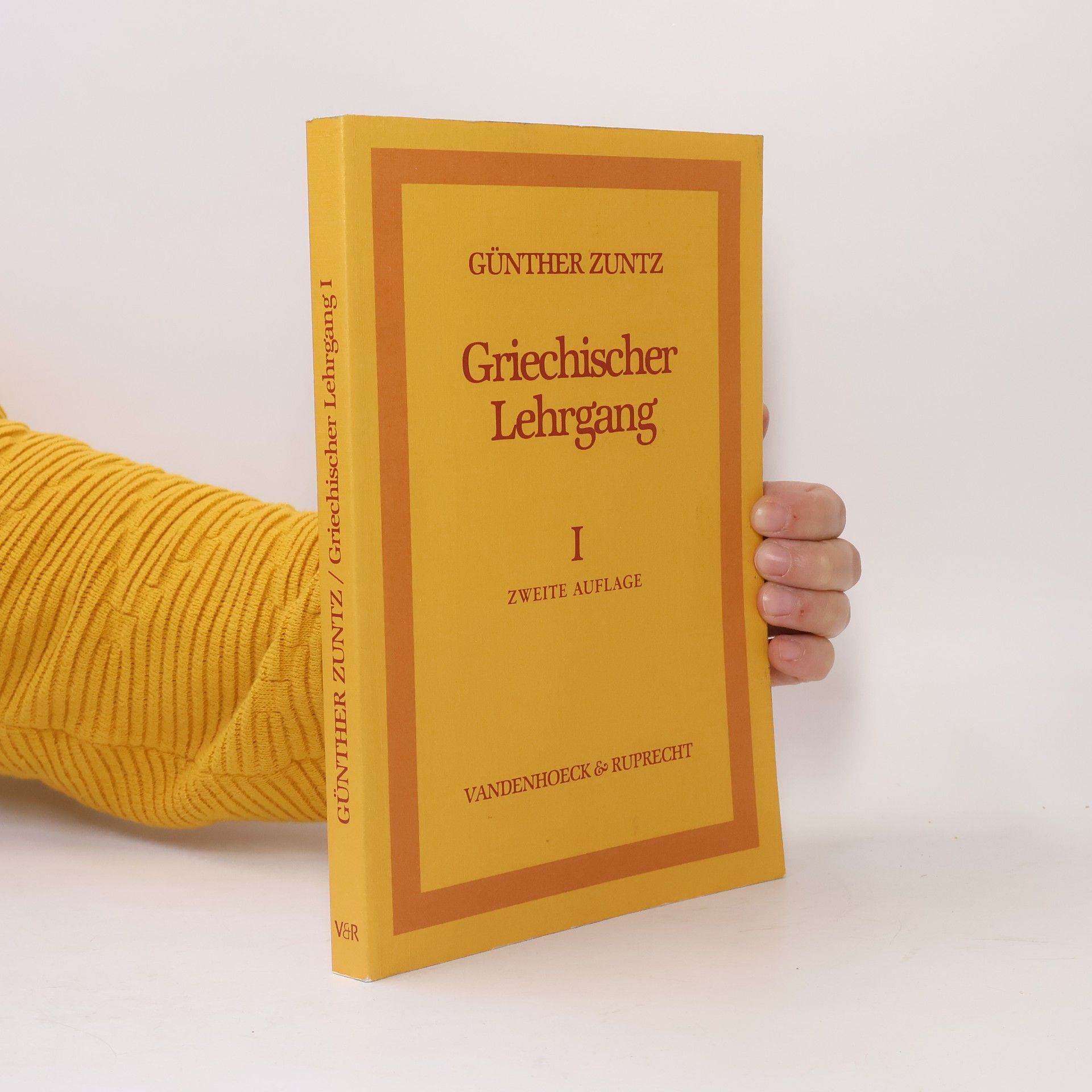 Günther Zuntz Griechischer Lehrgang 1
