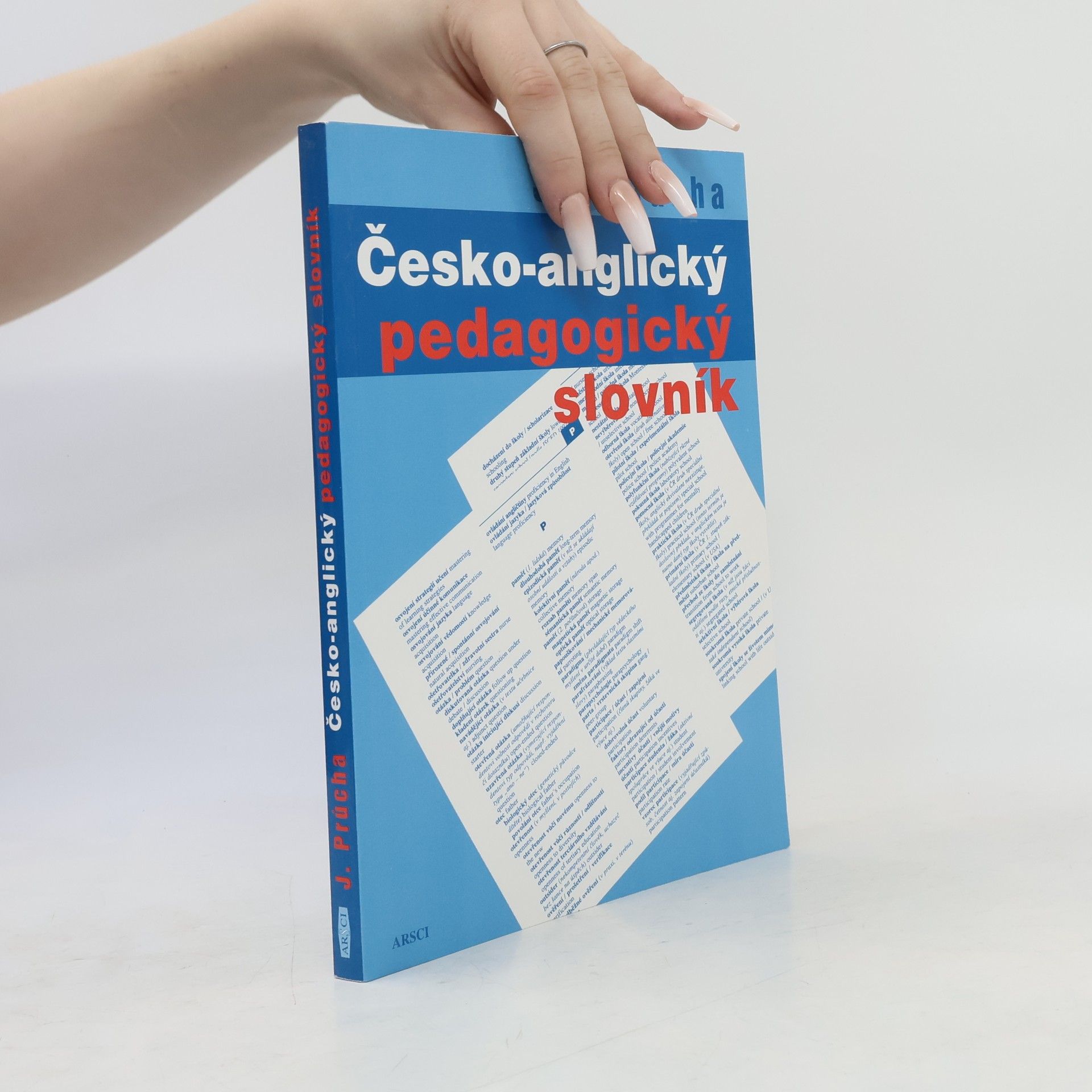 Jan Průcha Česko-anglický pedagogický slovník