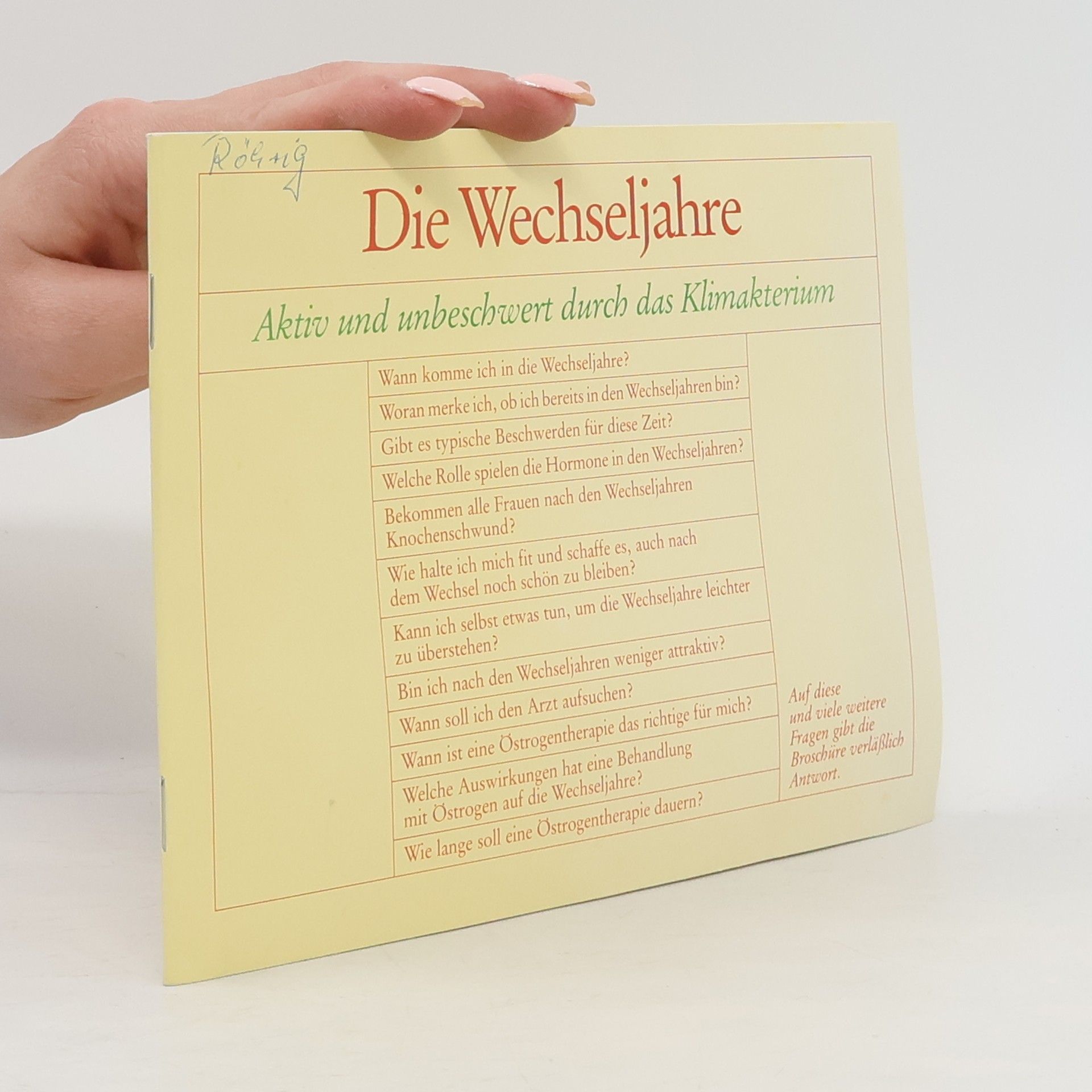 Autorenkollektiv Die Wechseljahre. Aktiv und unbeschwert durch das Klimakterium