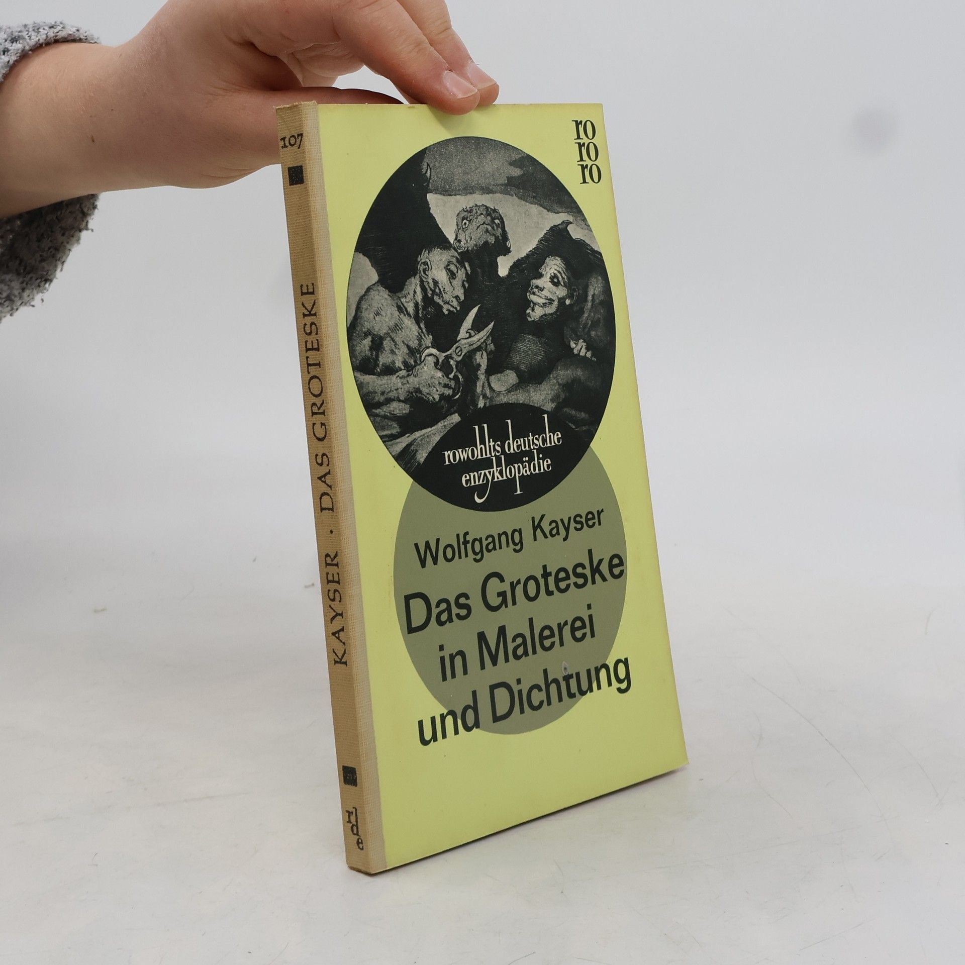 Wolfgang Kayser Das Groteske in Malerei und Dichtung