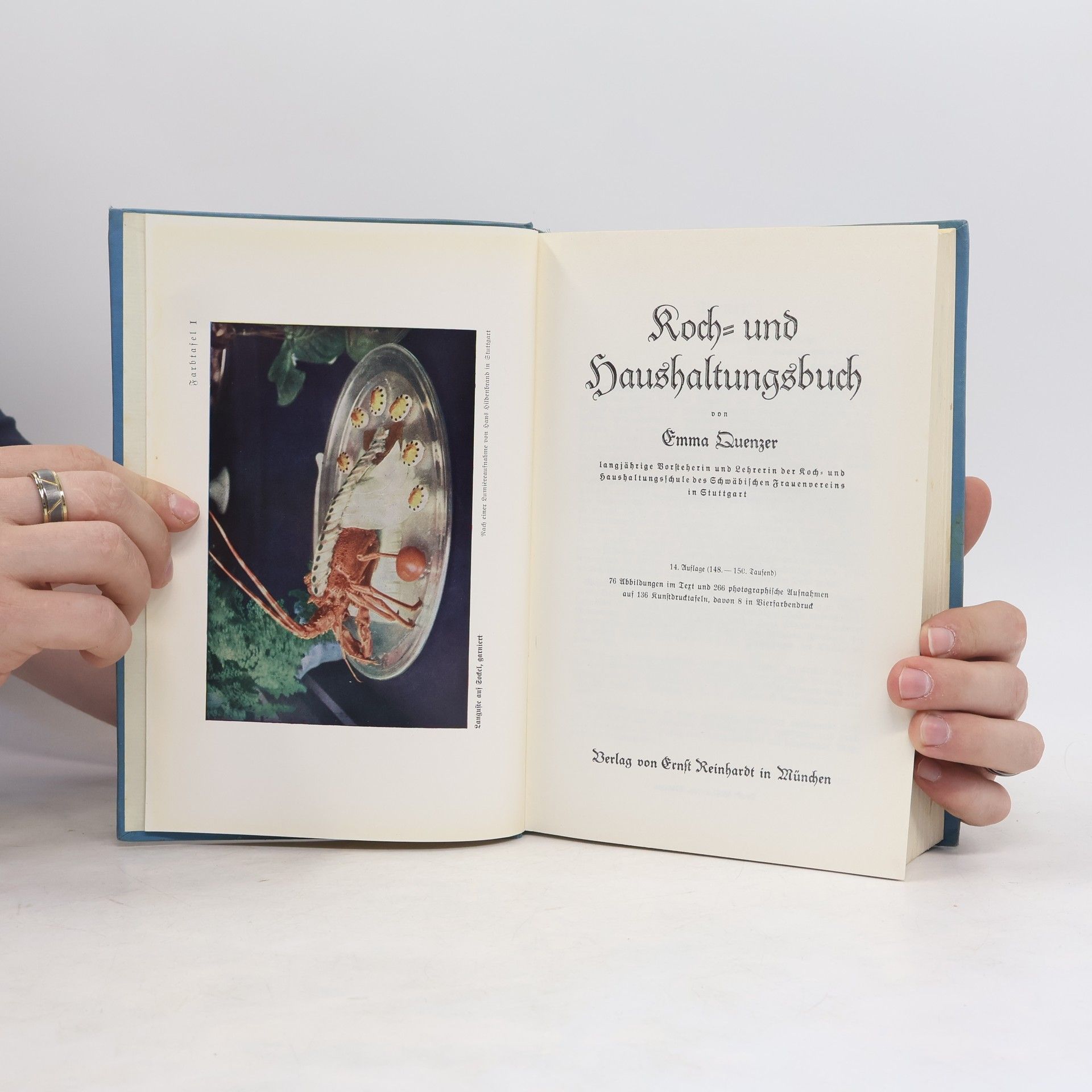 Emma Quenzer Emma Quenzer Koch und Haushaltungsbuch