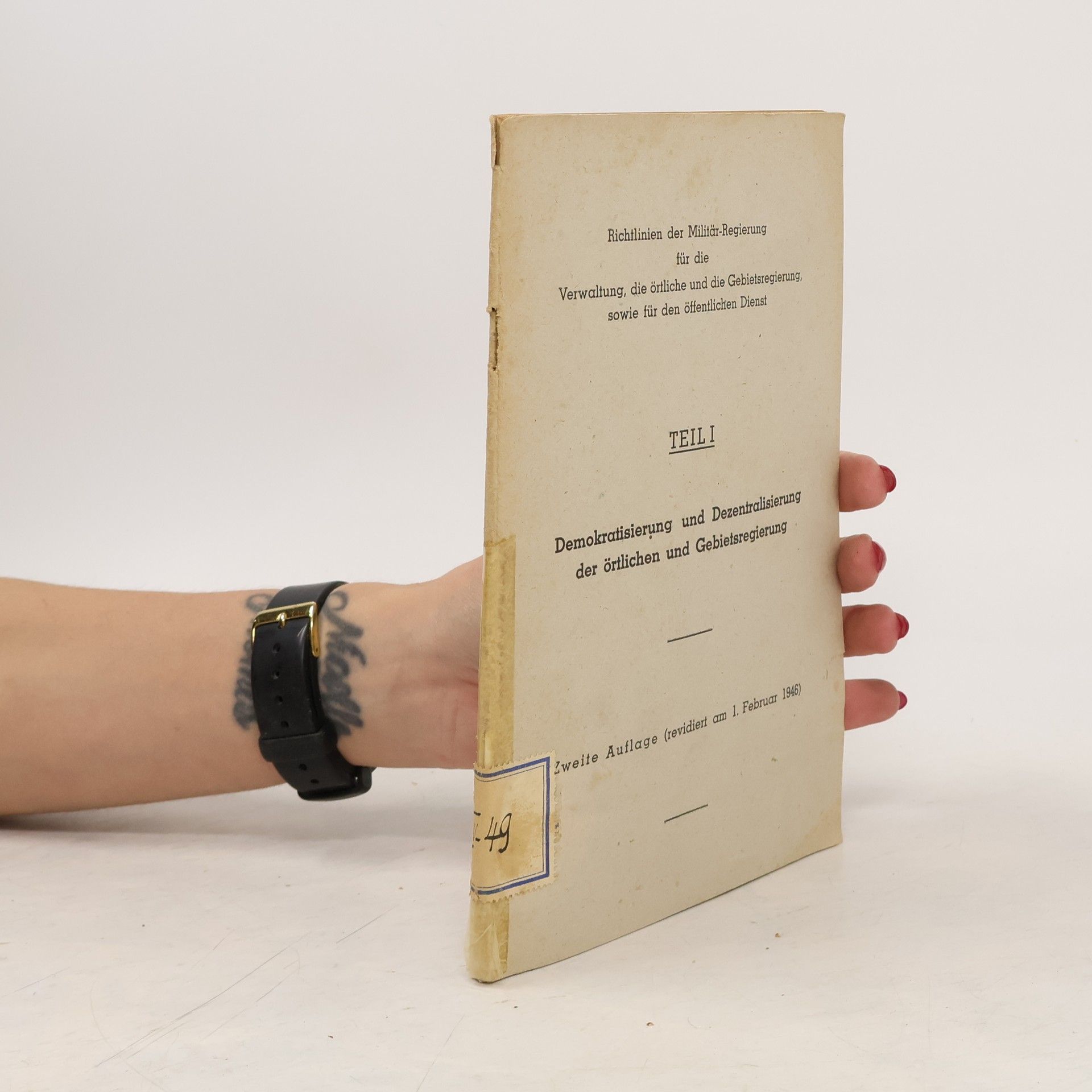 Various authors Demokratisierung und Dezentralisierung der örtlichen und Gebietsregierung