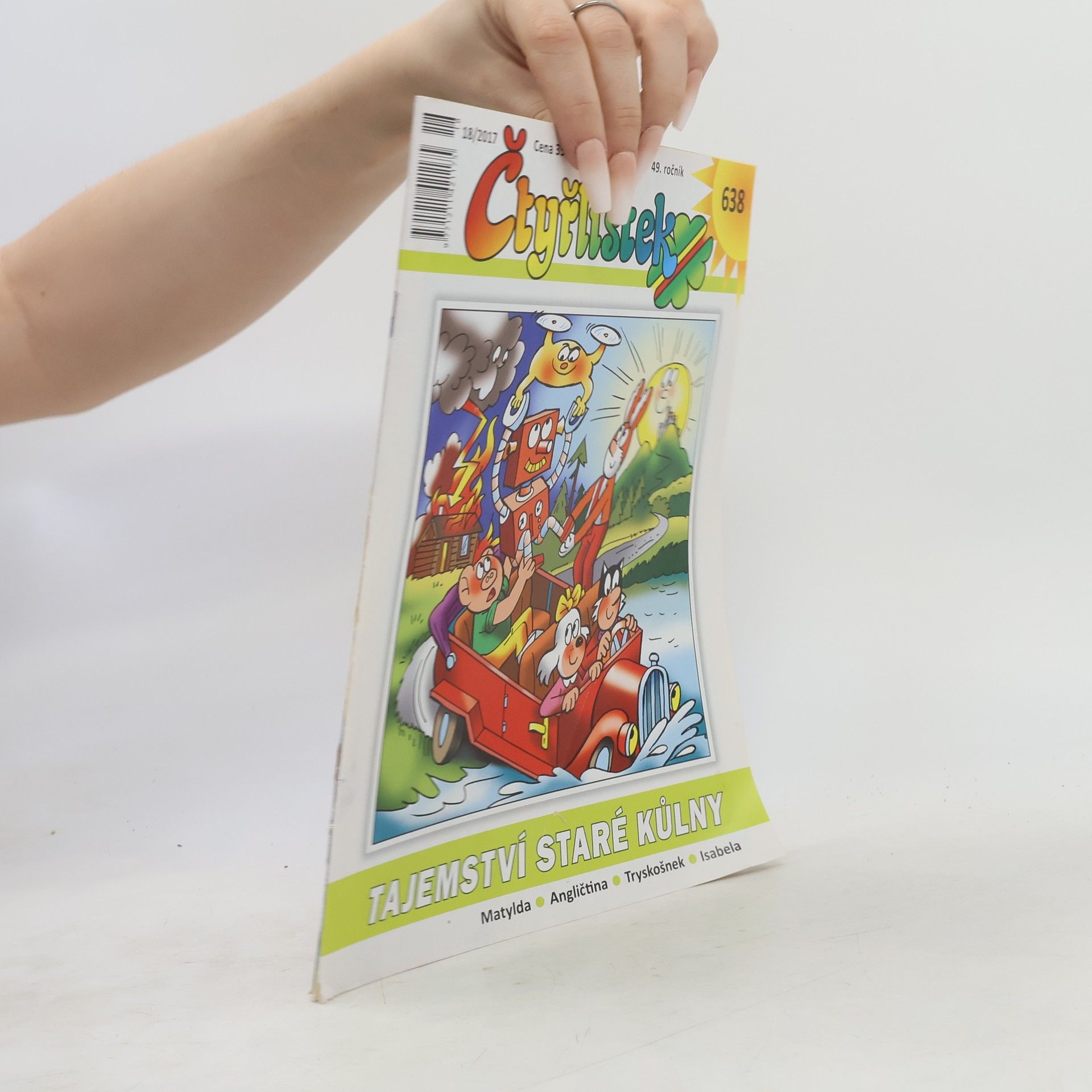 Jaroslav Němeček Čtyřlístek 638. 18/2017