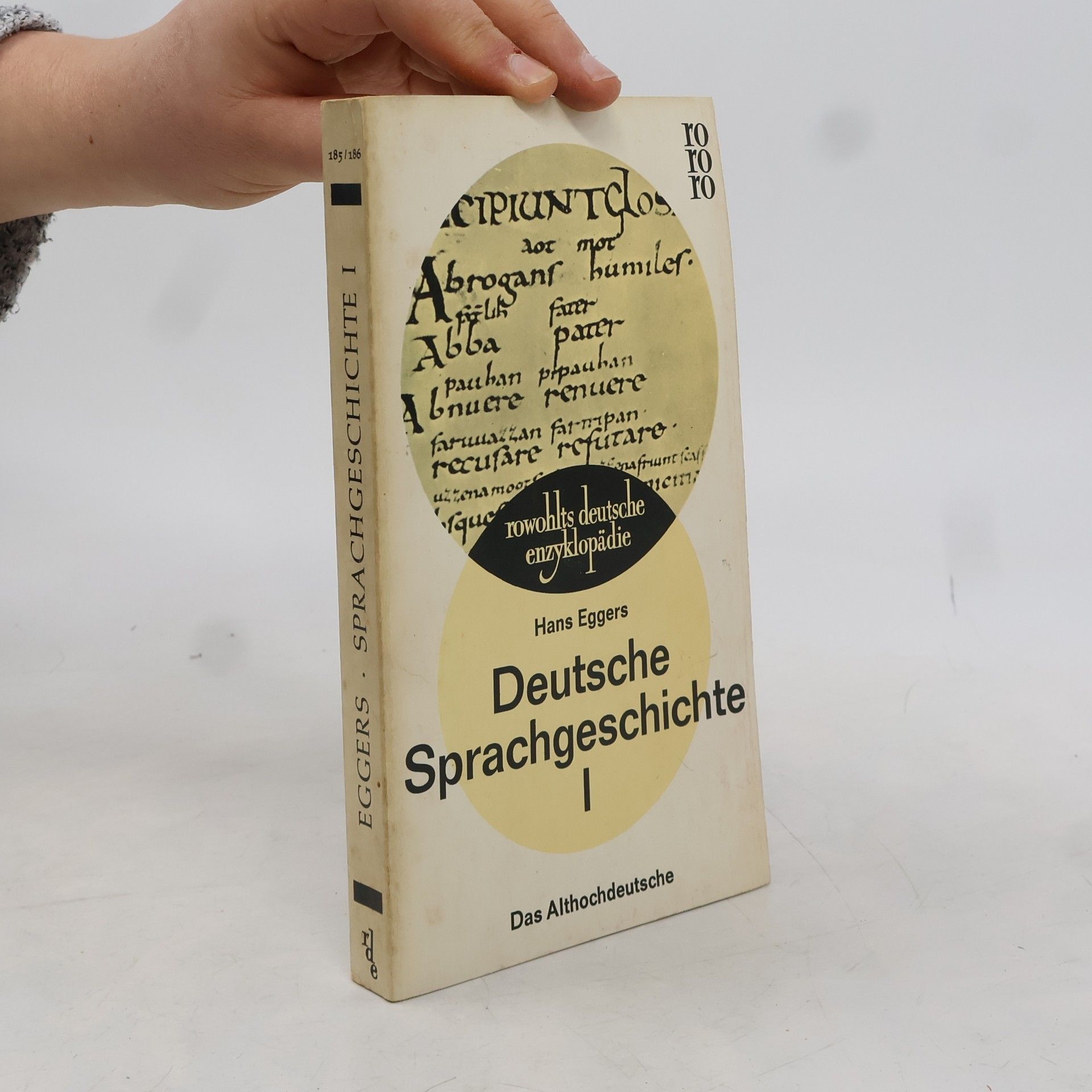 Hans Eggers Deutsche Strachgeschichte I