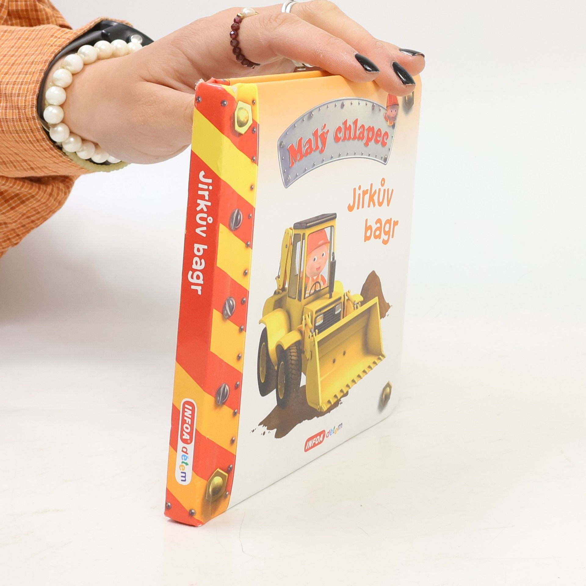 Émilie Beaumont Malý chlapec - Jirkův bagr