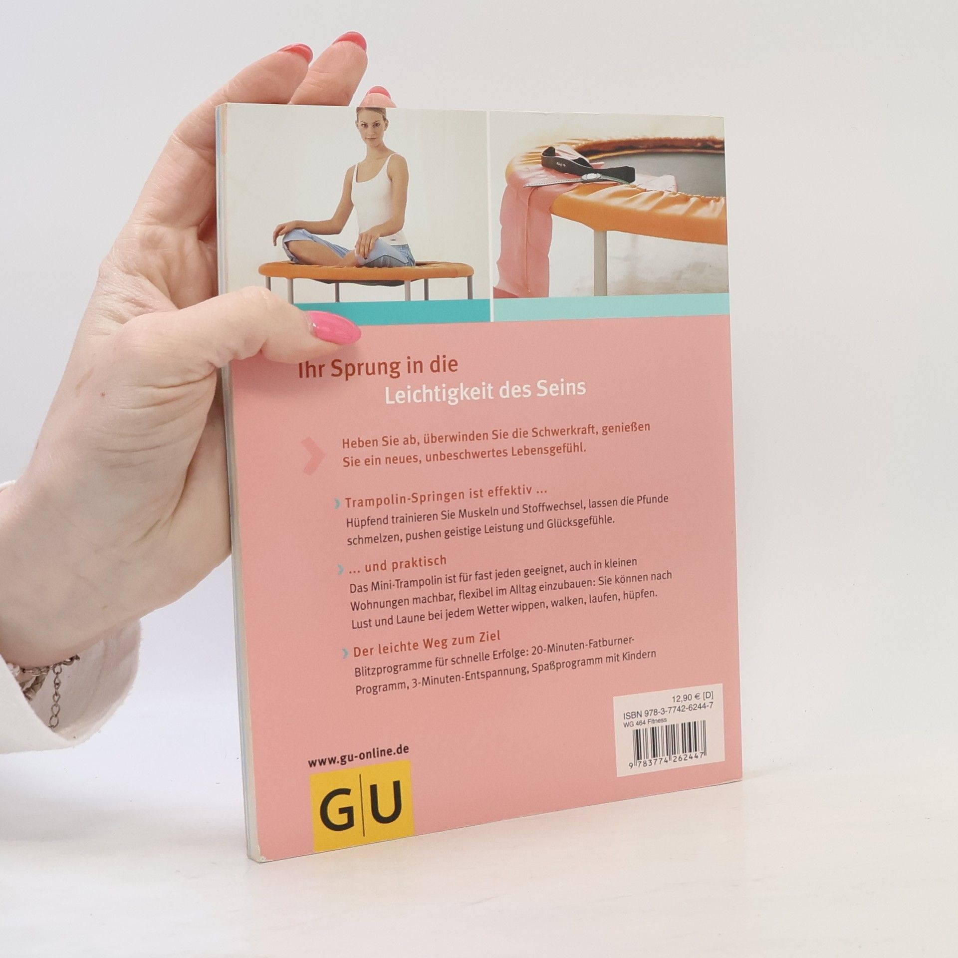 Marion Grillparzer Mini-Trampolin