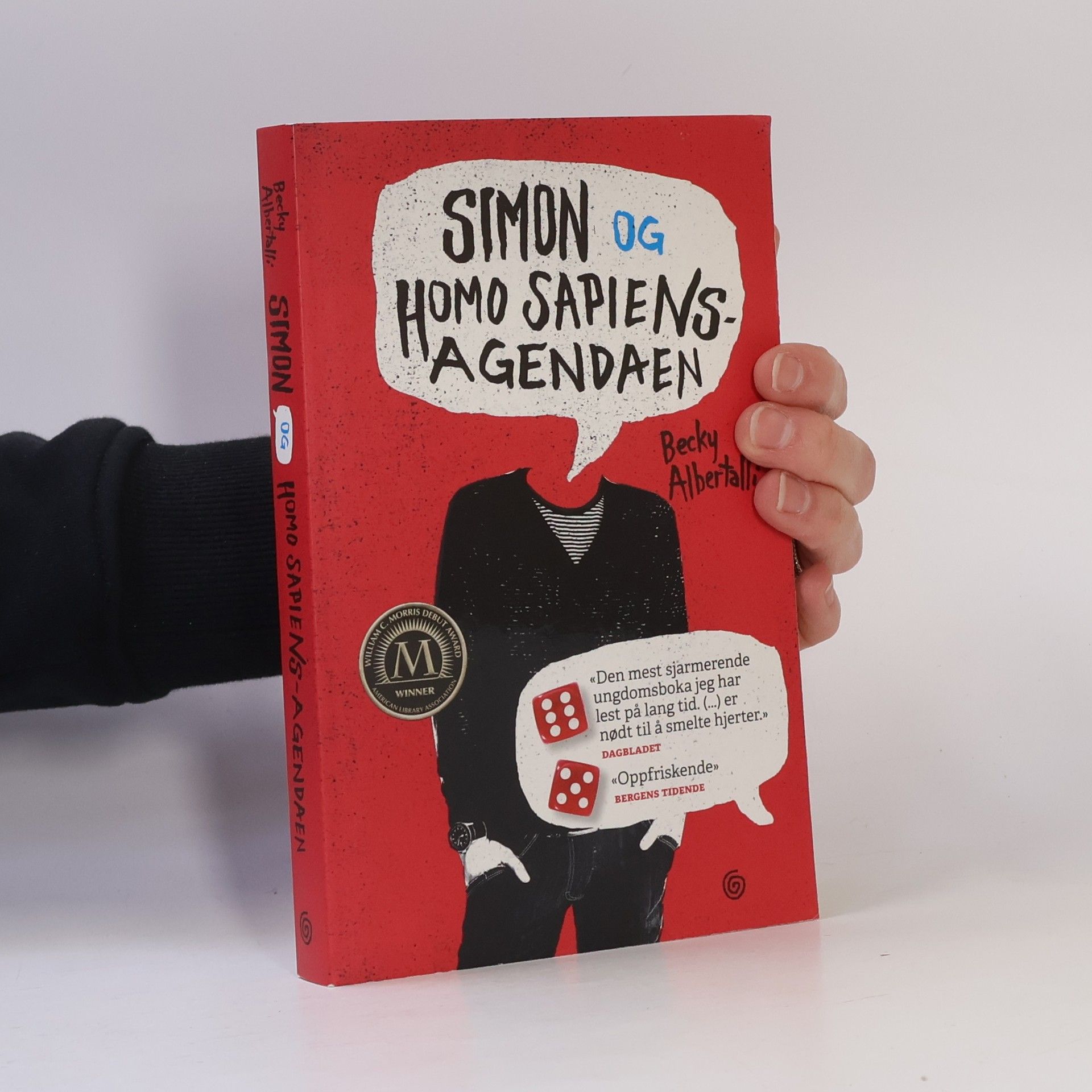 Becky Albertalli Simon og Homo Sapiens Agendaen
