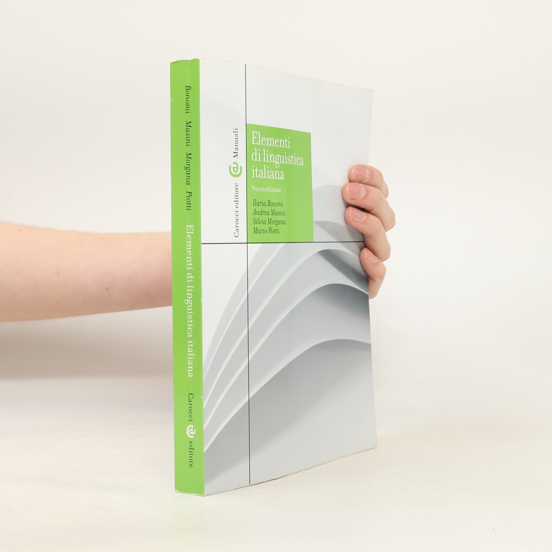 Ilaria Bonomi Elementi di linguistica italiana