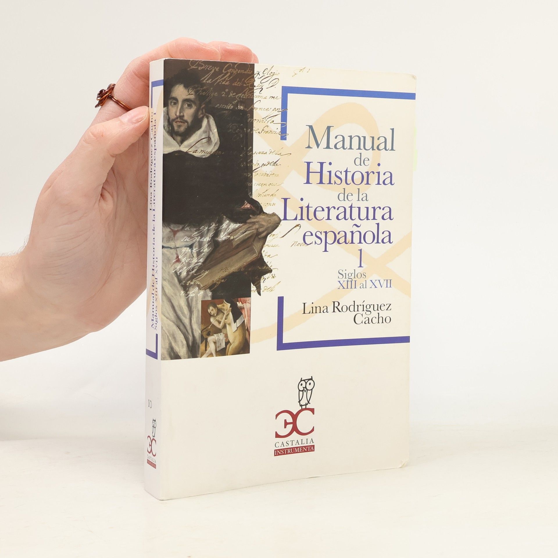 Lina Rodríguez Cacho Manual de Historia de la Literatura Española