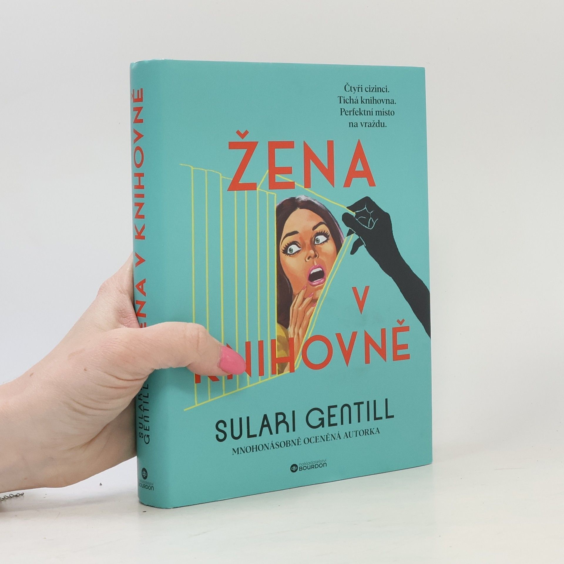 Gentill Sulari Žena v knihovně