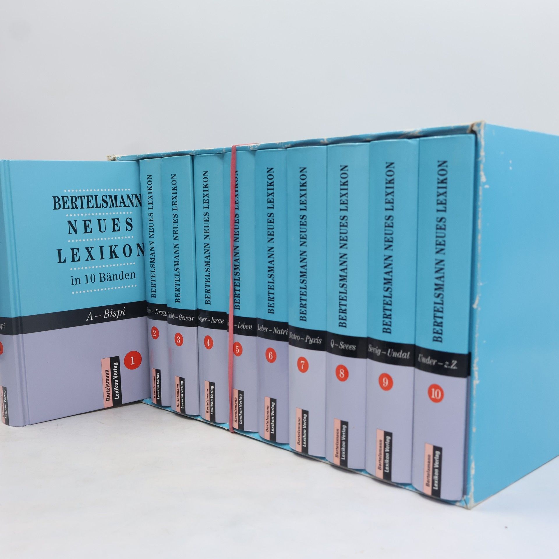 Kolektiv autorů Bertelsmann neues Lexikon 1-10