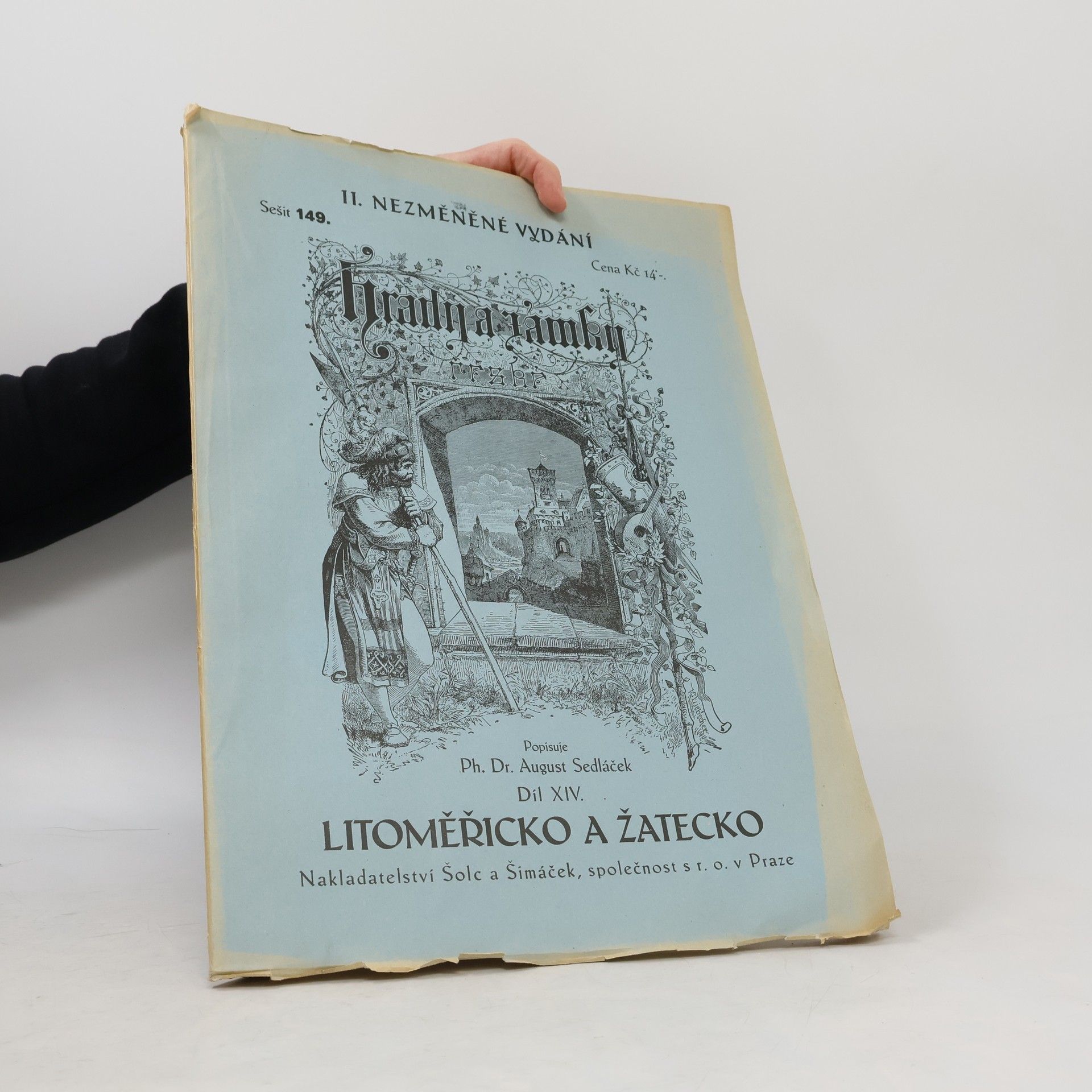 August Sedláček Hrady, zámky a tvrze Království Českého. Díl 14