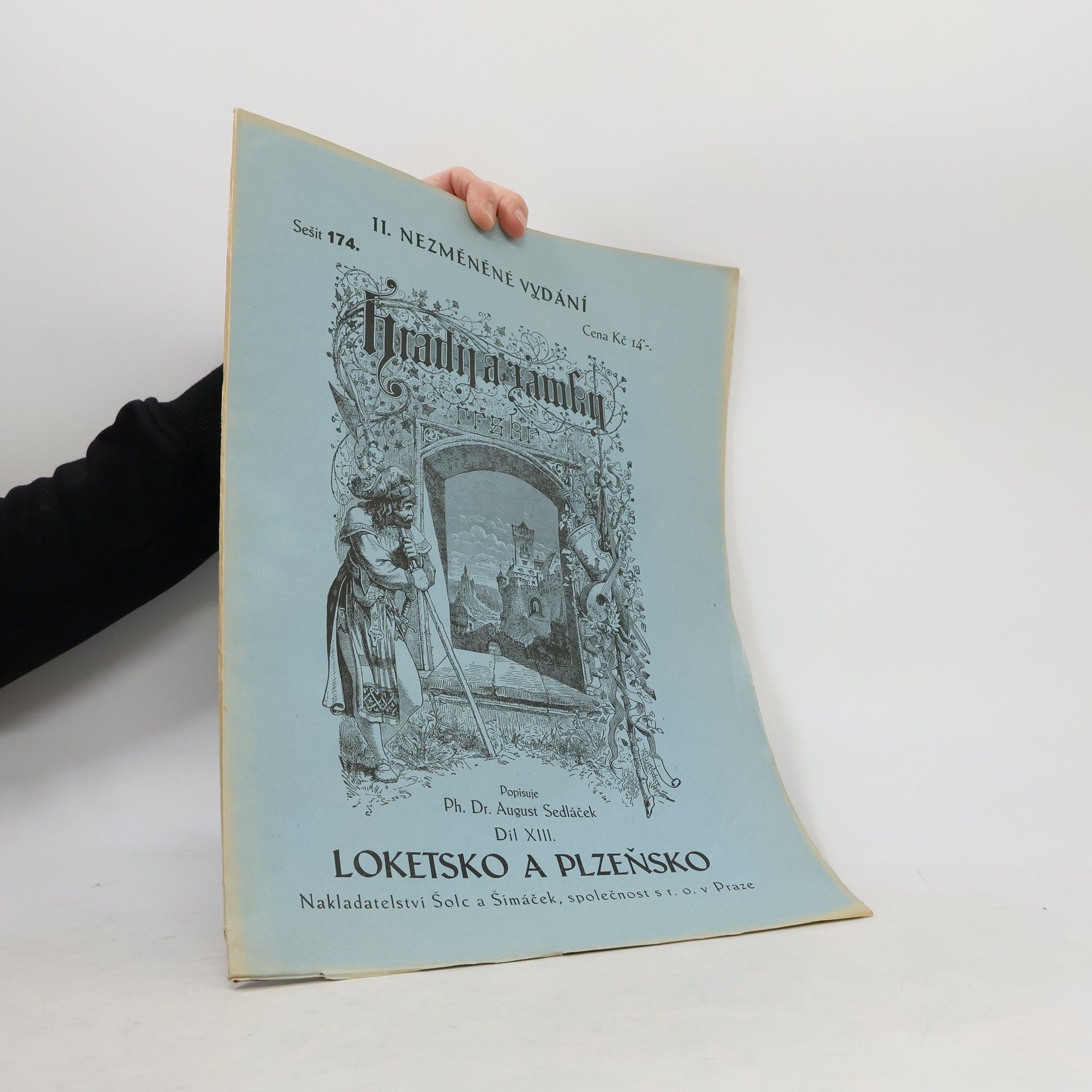 August Sedláček Hrady, zámky 13. díl: Loketsko a Plzeňsko 174