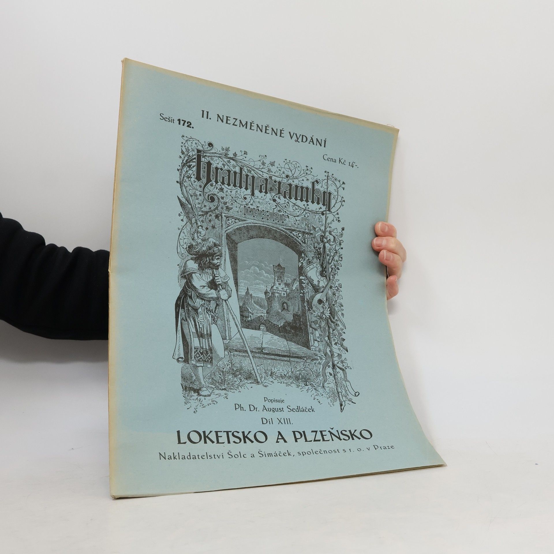 August Sedláček Hrady a zámky 13. díl: Loketsko a Plzeňsko