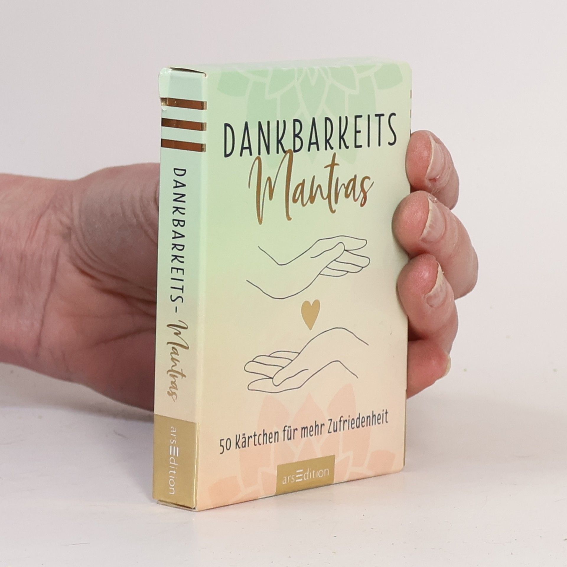 Autorenkollektiv Dankbarkeitsmantras. 50 Kärtchen für mehr Zufriedenheit