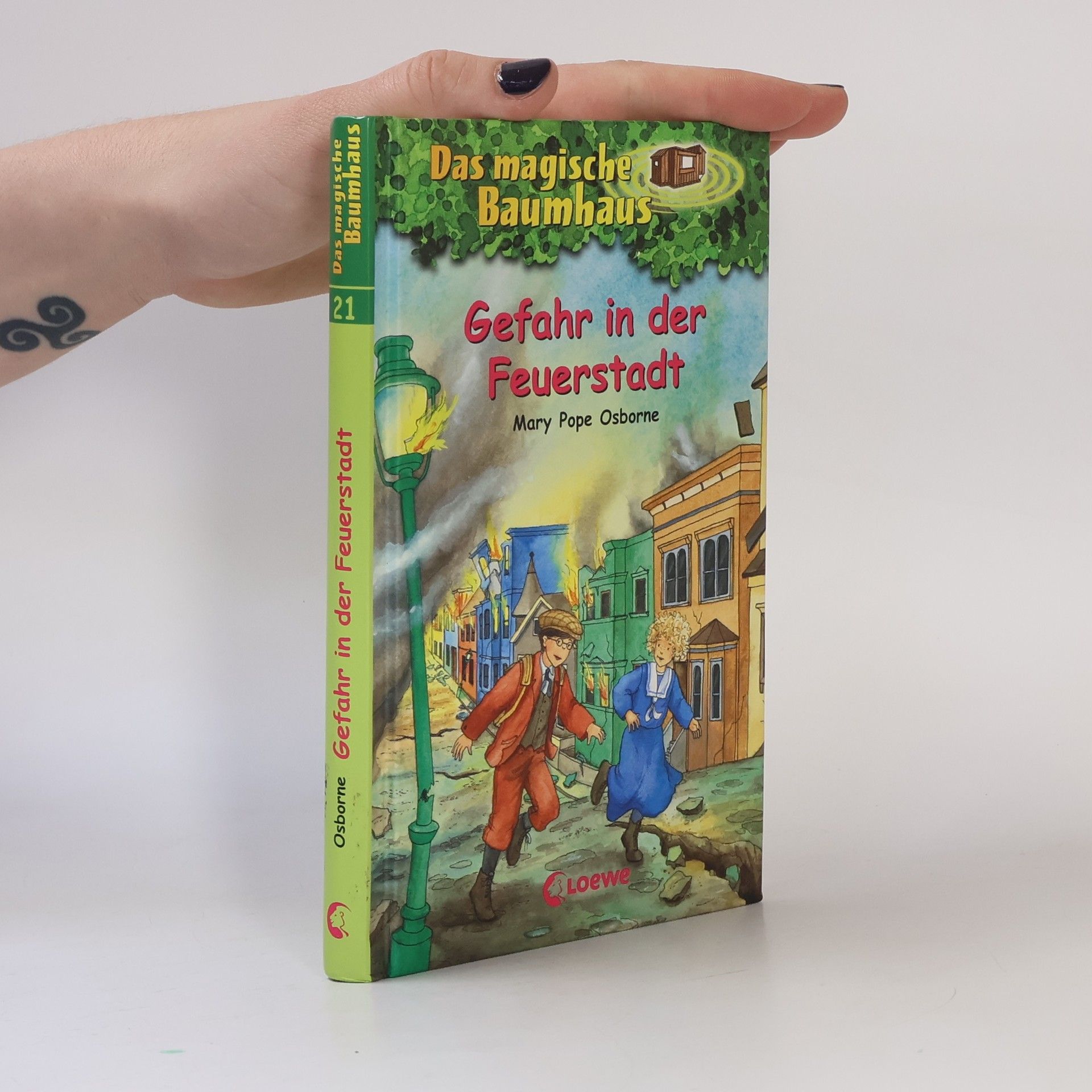 Mary Pope Osborne Gefahr in der Feuerstadt