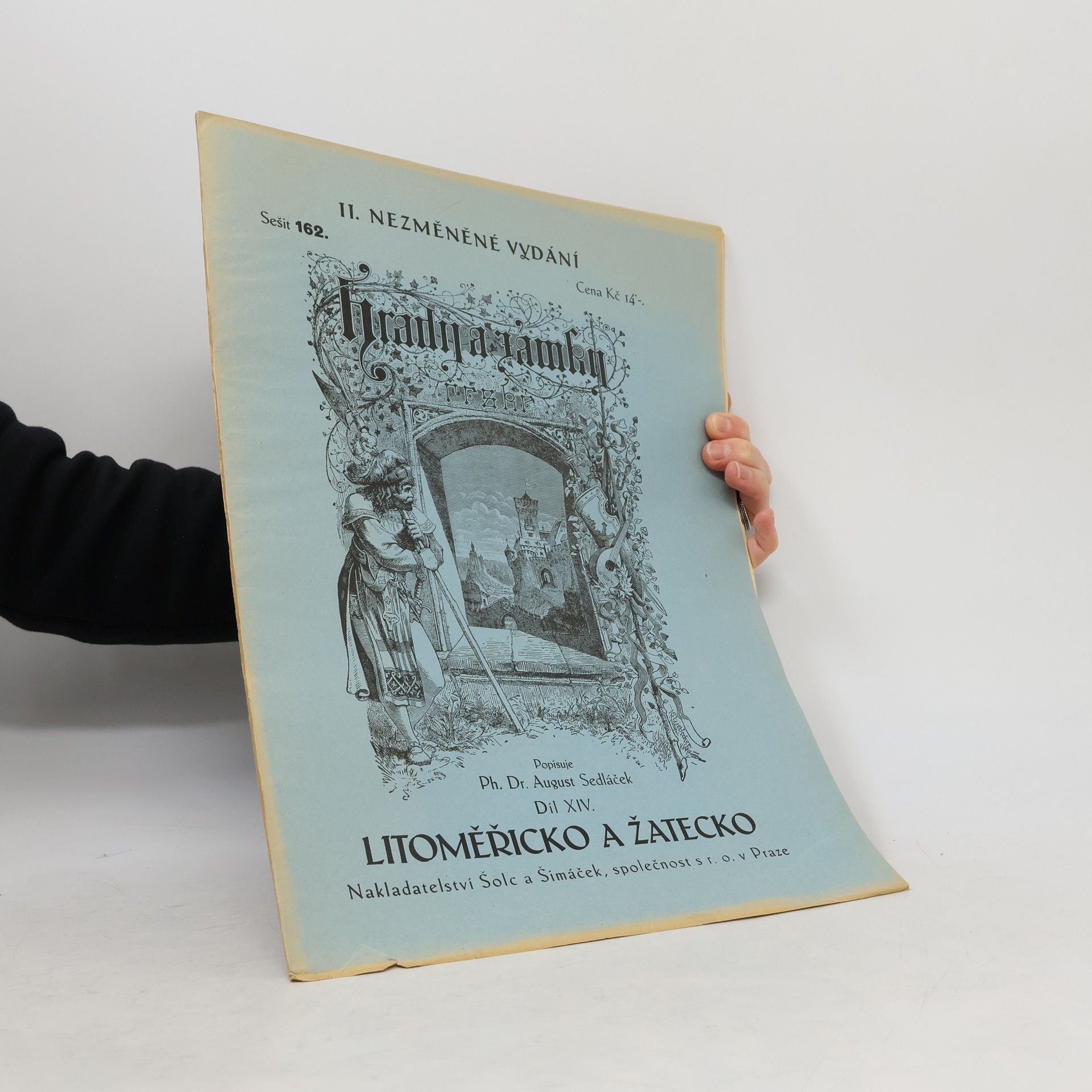 August Sedláček Hrady a zámky 14. Litoměřicko a Žatecko