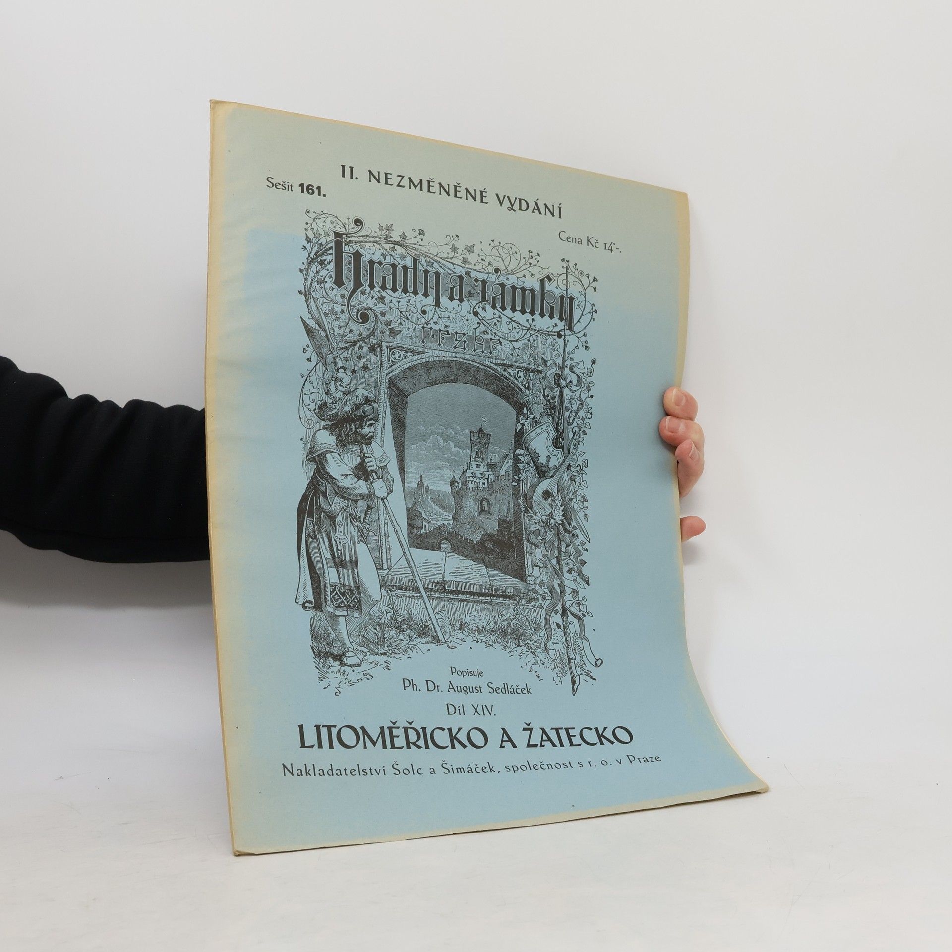 August Sedláček Hrady a zámky 14. Litoměřicko a Žatecko