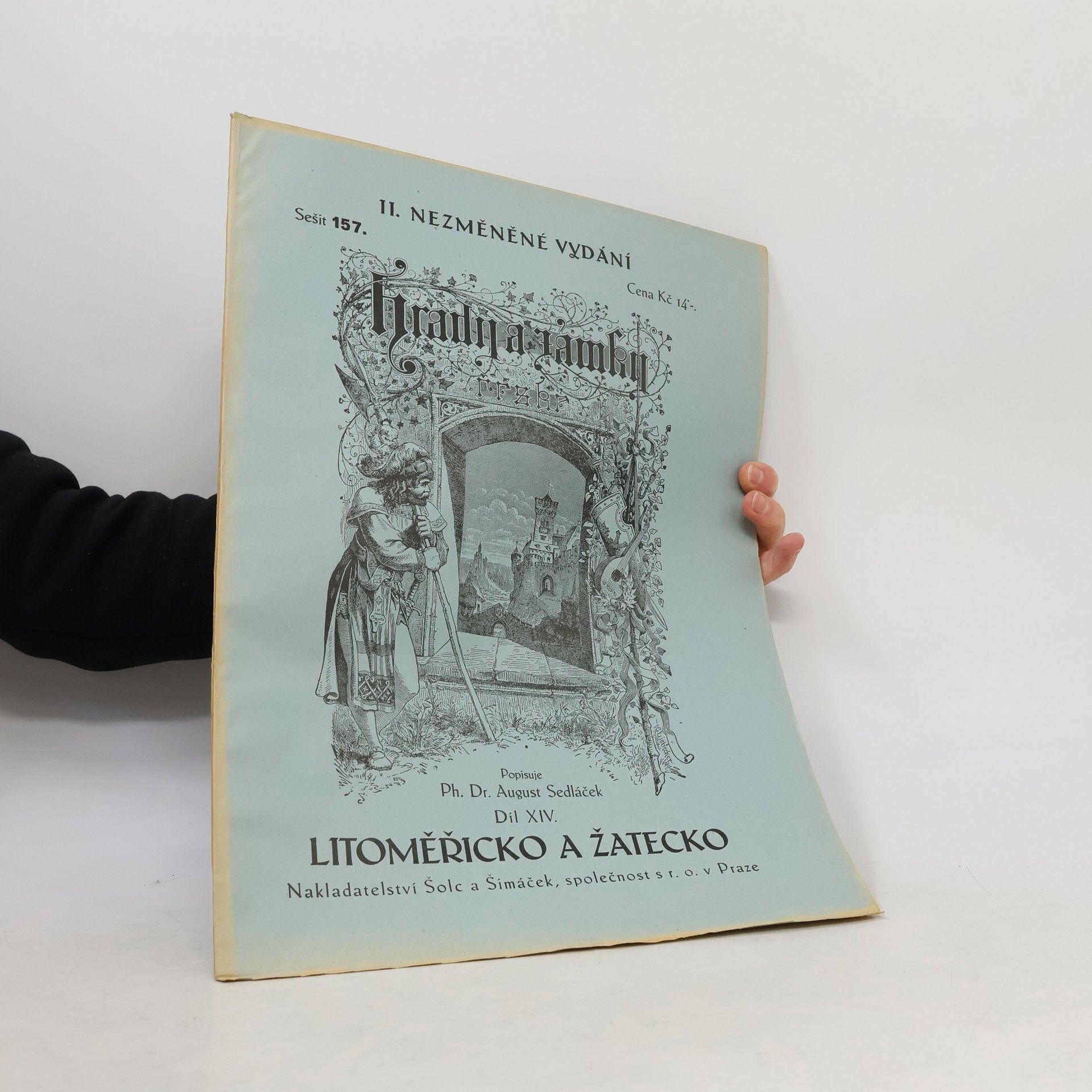 August Sedláček Hrady a zámky 14. Litoměřicko a Žatecko