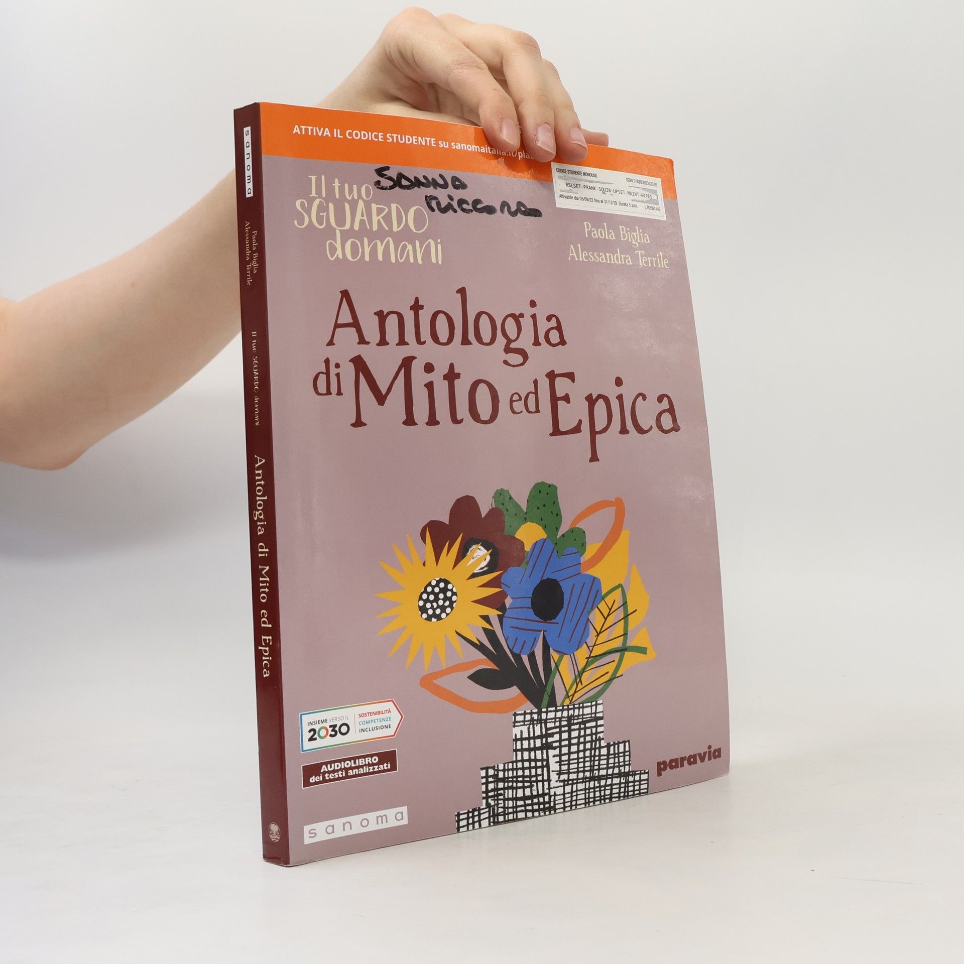 Il tuo sguardo domani - 2: Antologia di mito ed epica