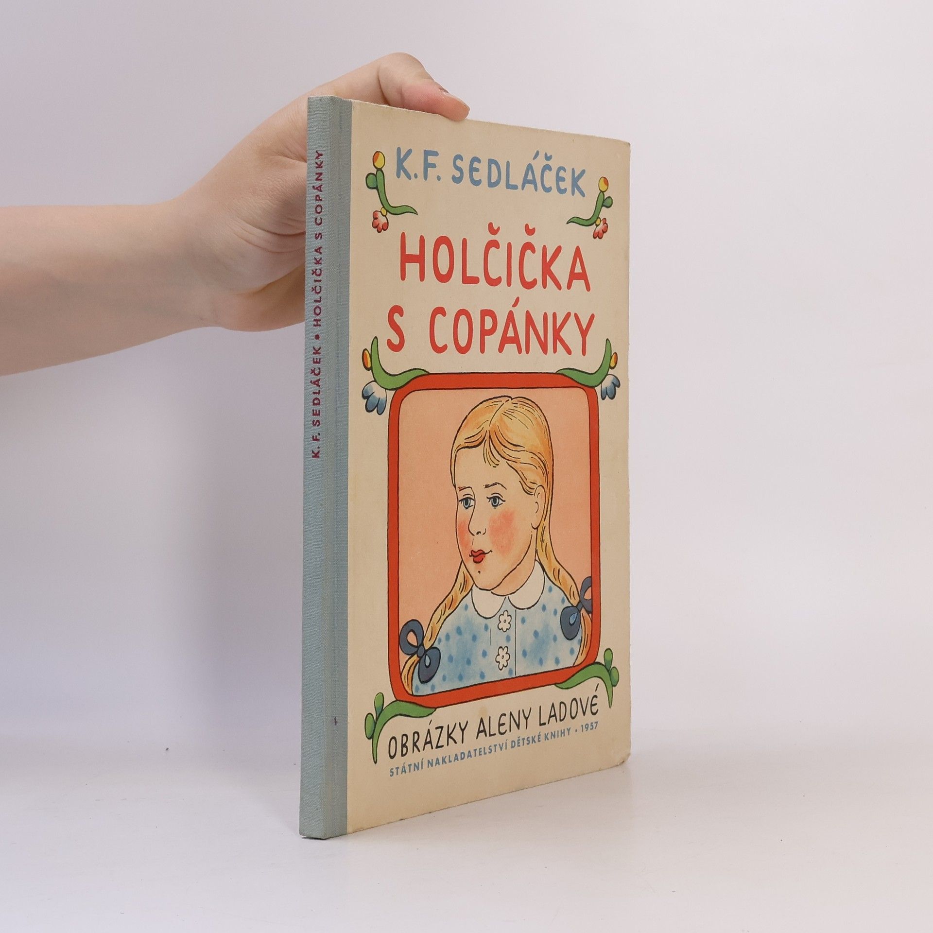 Květoslav František Sedláček Holčička s copánky