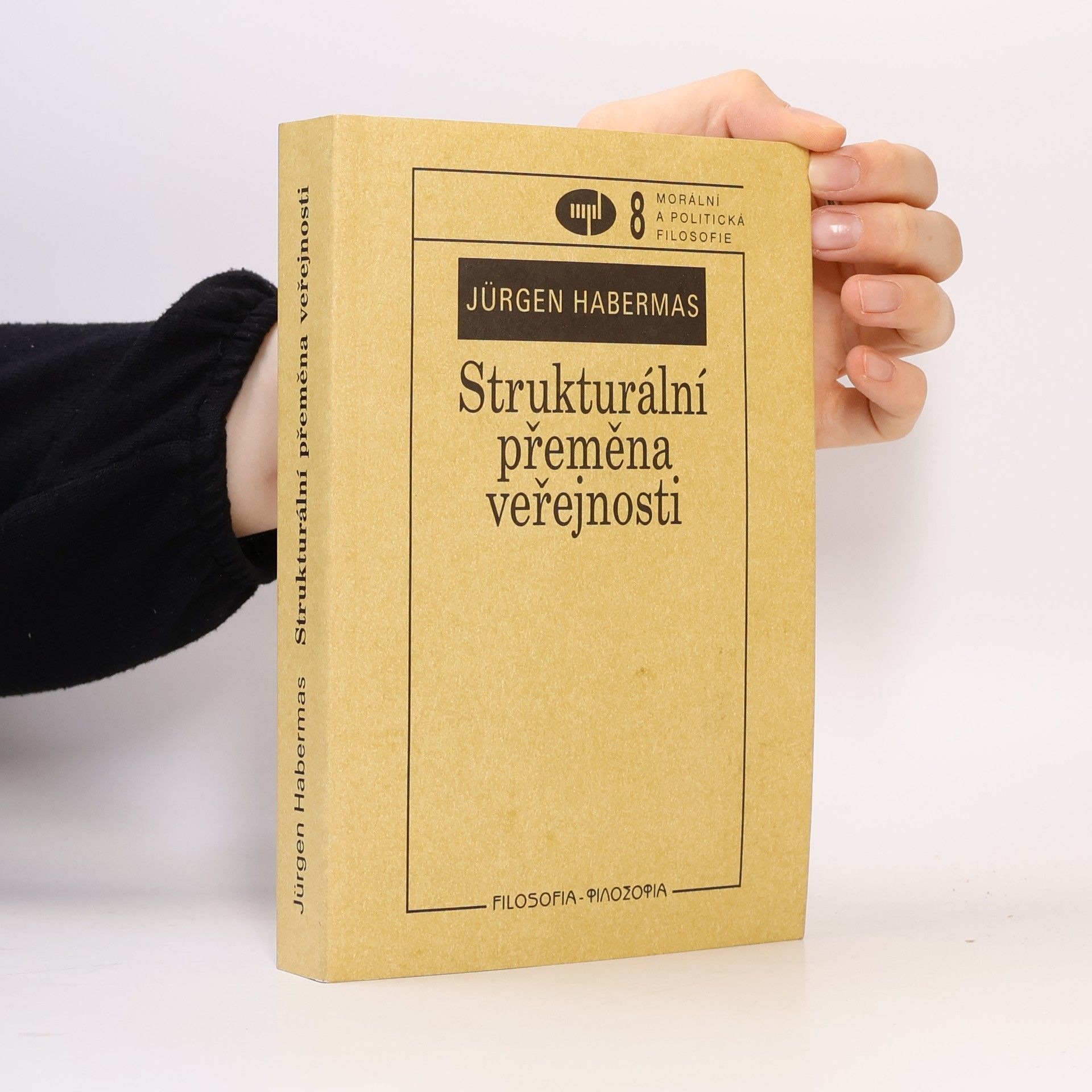 Jürgen Habermas Strukturální přeměna veřejnosti. Zkoumání jedné kategorie občanské společnosti