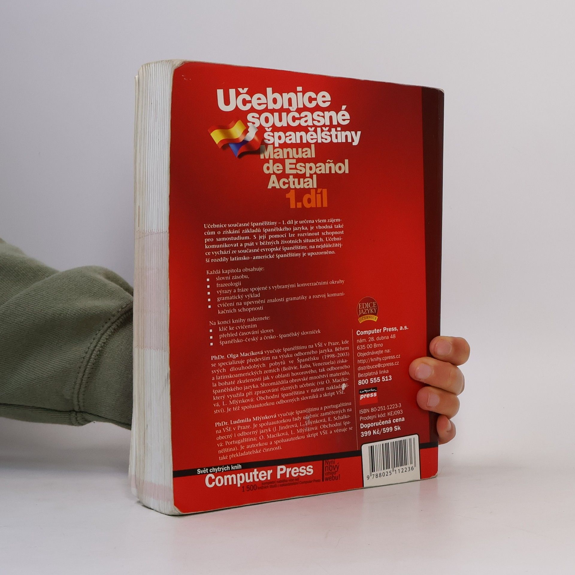 Olga Macíková Učebnice současné španělštiny = Manual de español actual. 1. díl