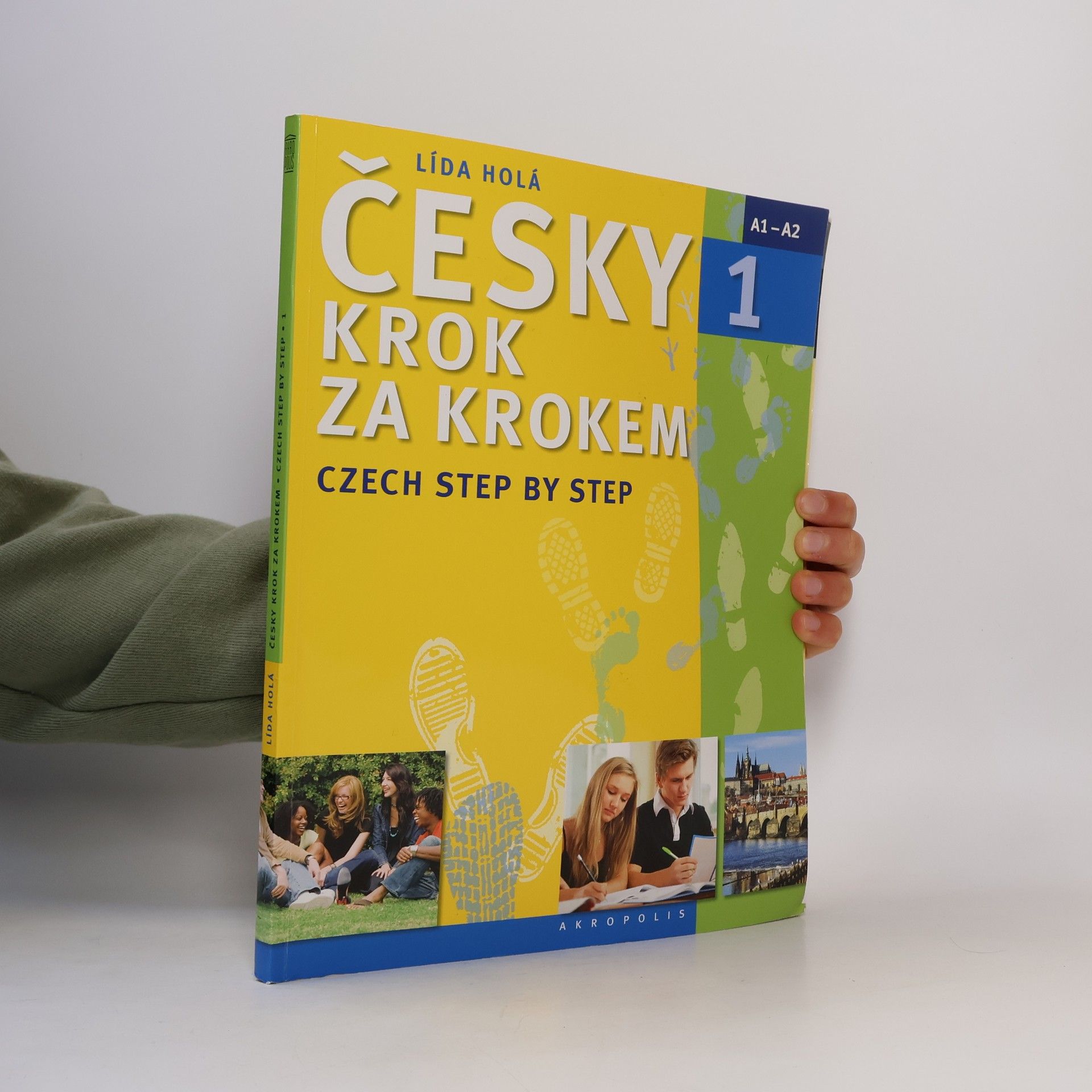 Lída Holá Česky krok za krokem 1. A1-A2 učebnice