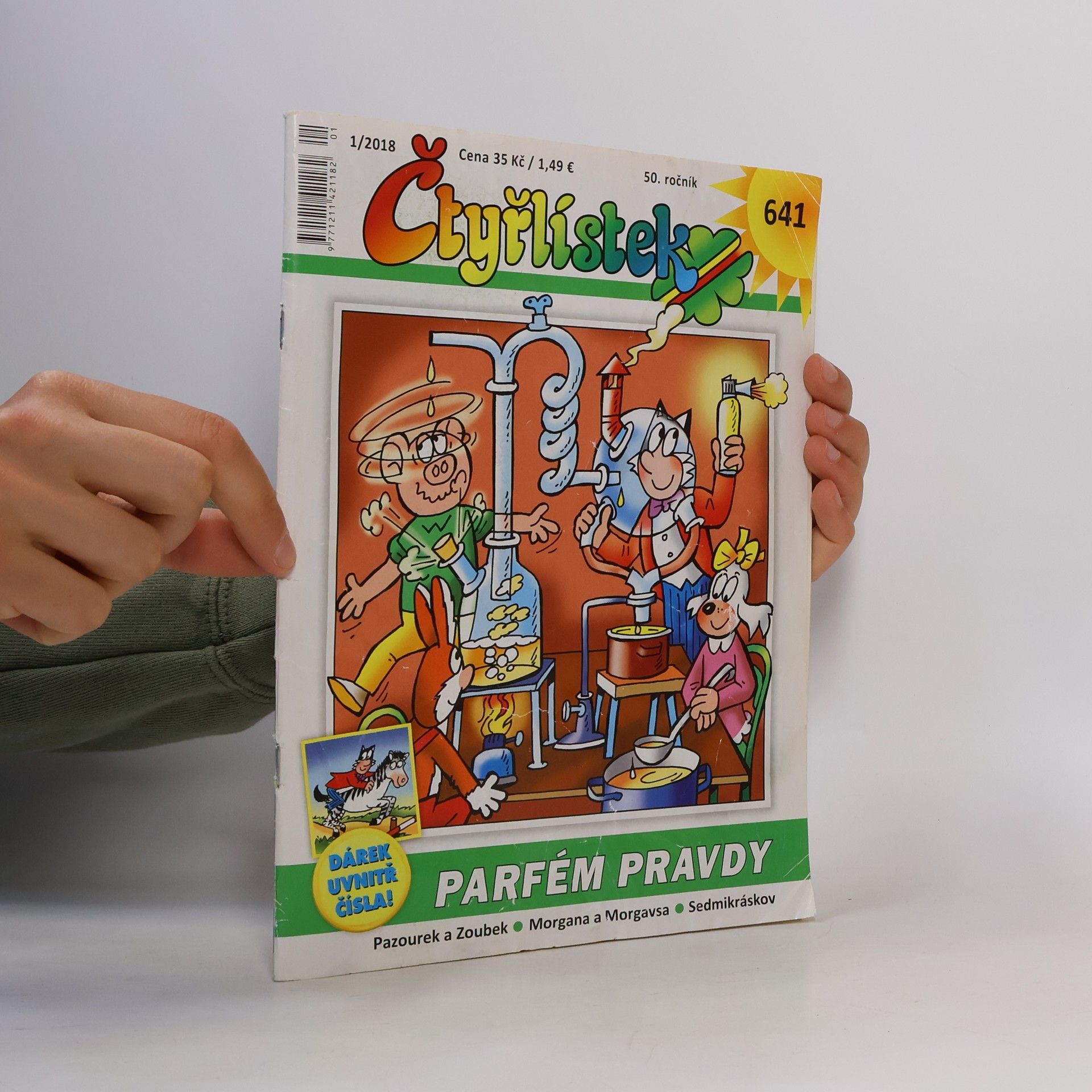 Kolektiv autorů Čtyřlístek 641. 1/2018. Parfém pravdy