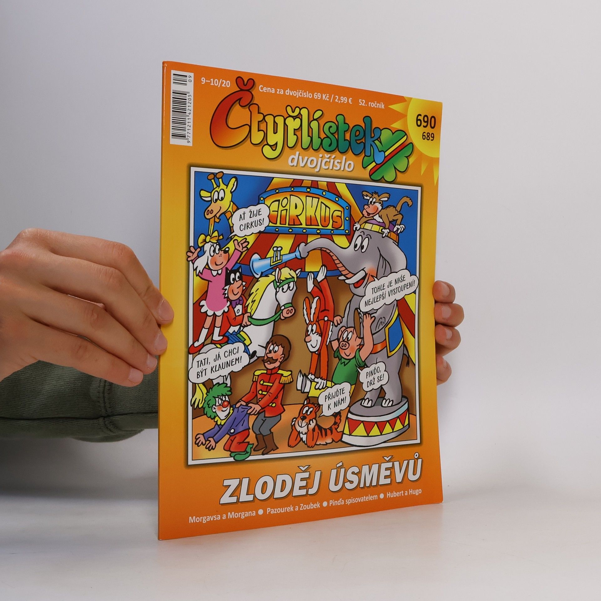 Various authors Čtyřlístek 689-690, 9-10/2020