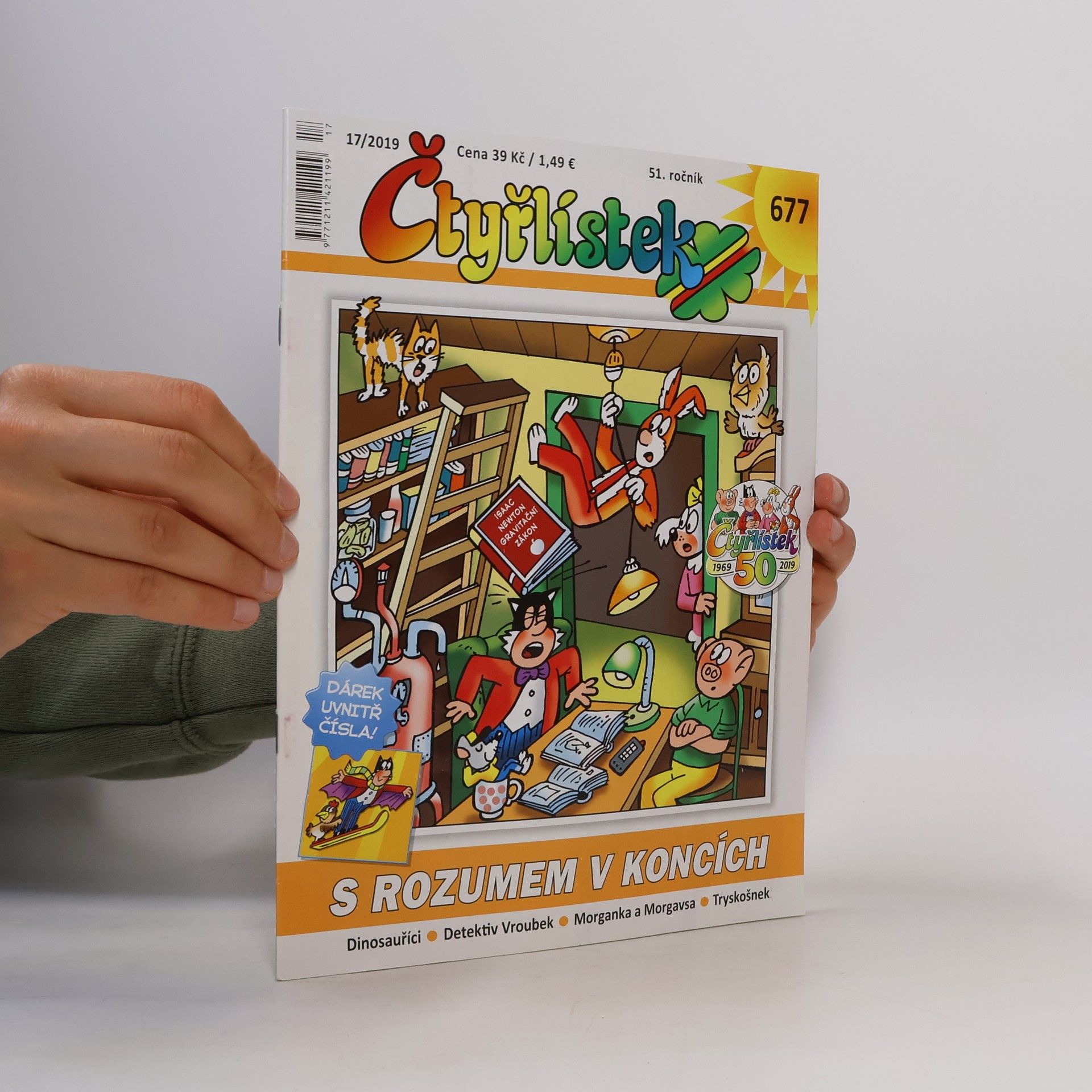 Radim Krajčovič Čtyřlístek 17/2019. S rozumem v koncích
