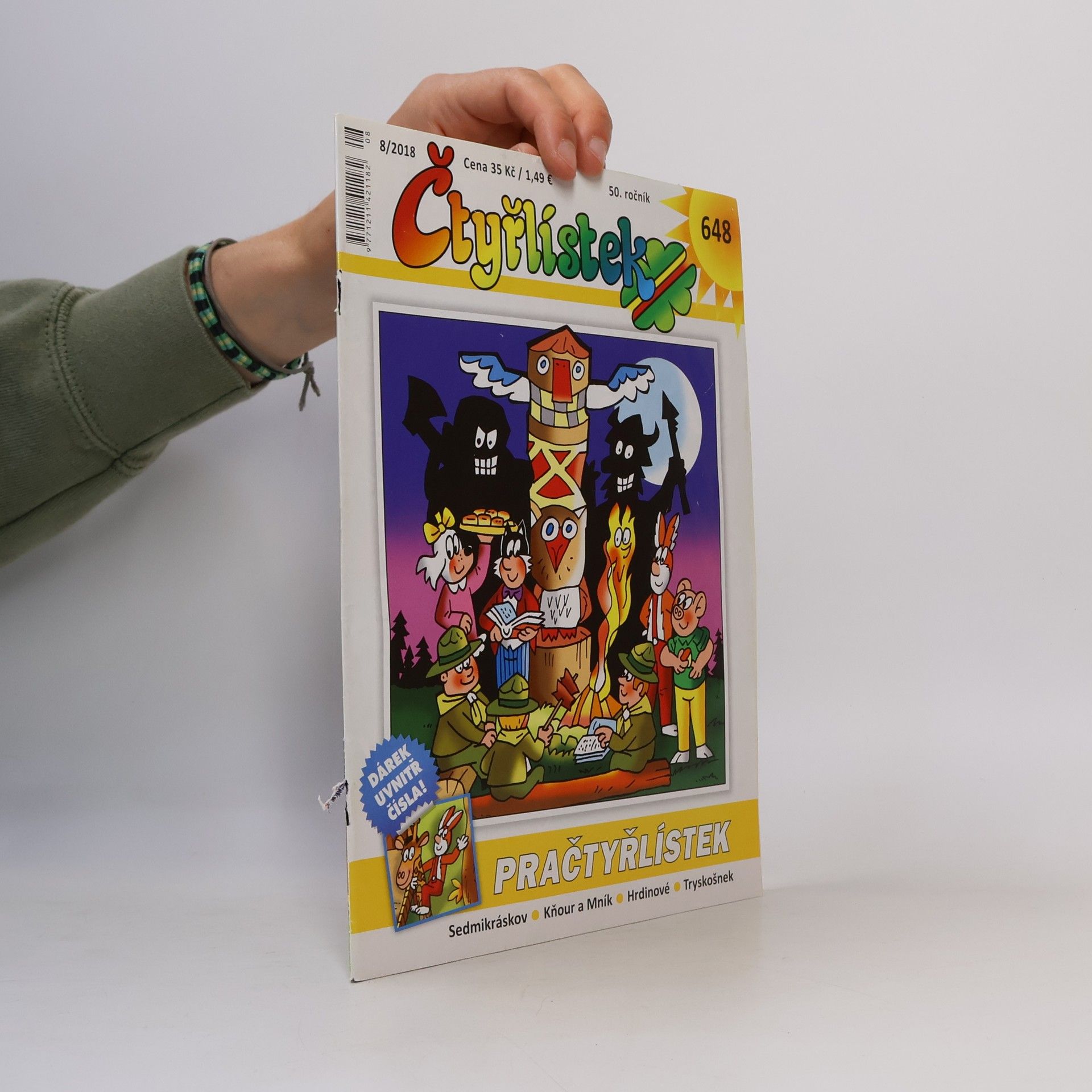 Auteurscollectief Čtyřlístek 648. 8/2018