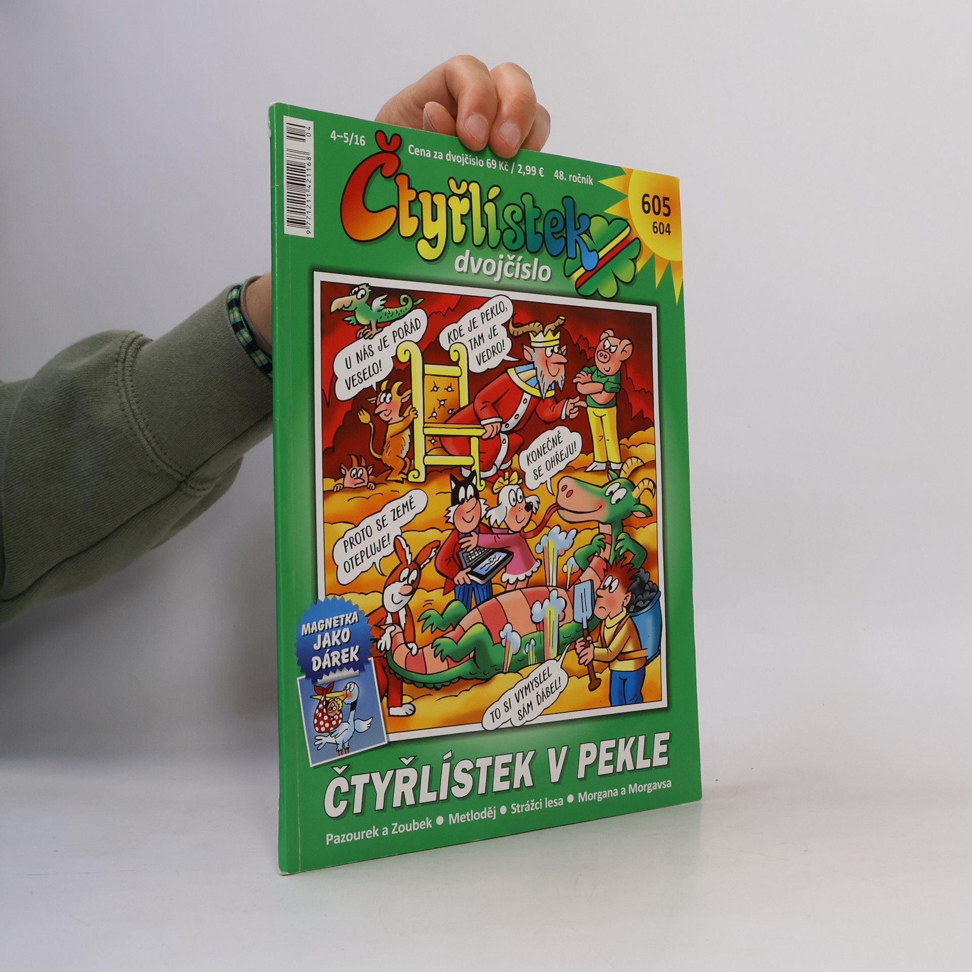 Kolektiv autorů Čtyřlístek dvojčíslo 604-605. 4-5/16