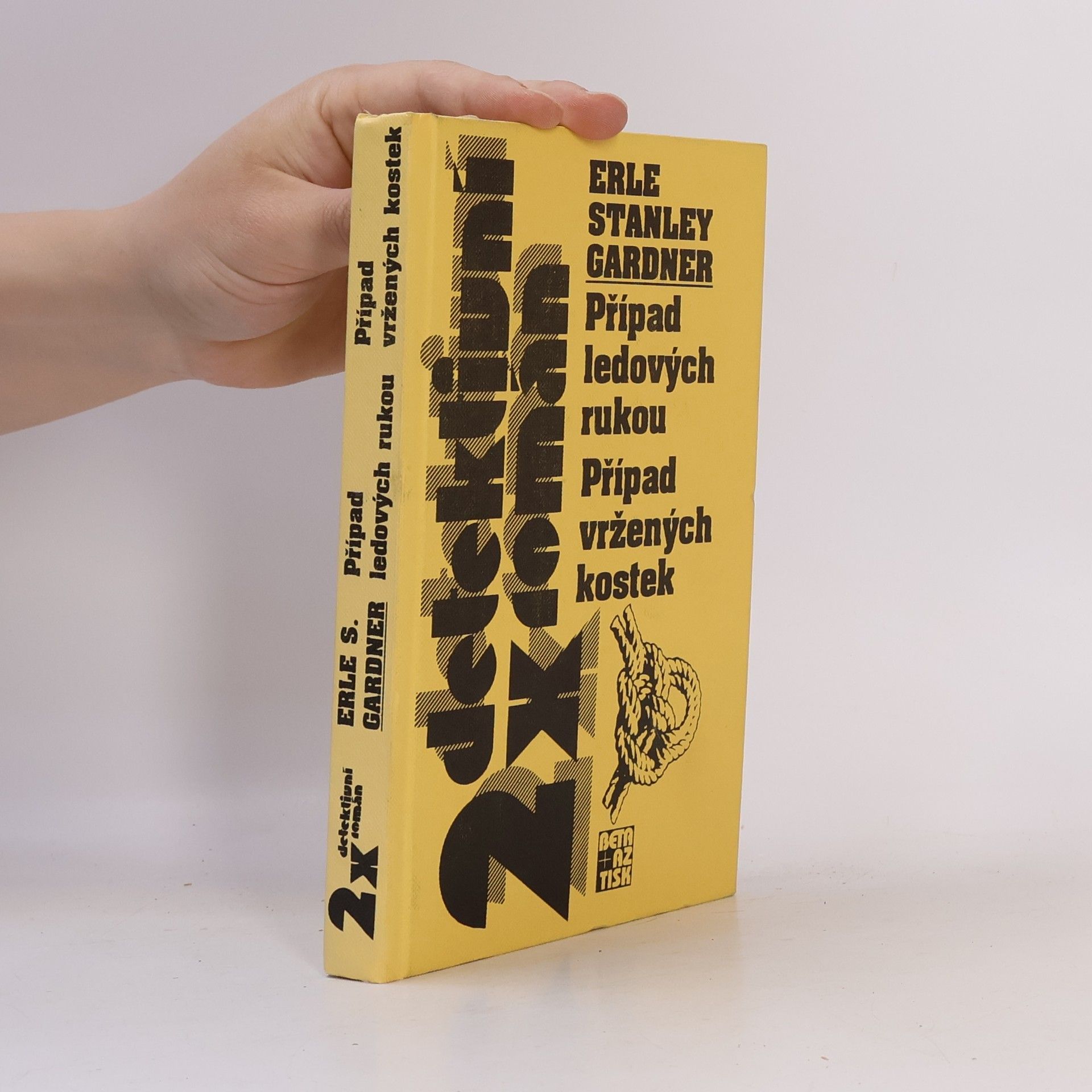 Erle Stanley Gardner 2x detektivní román. Případ ledových rukou. Případ vržených kostek