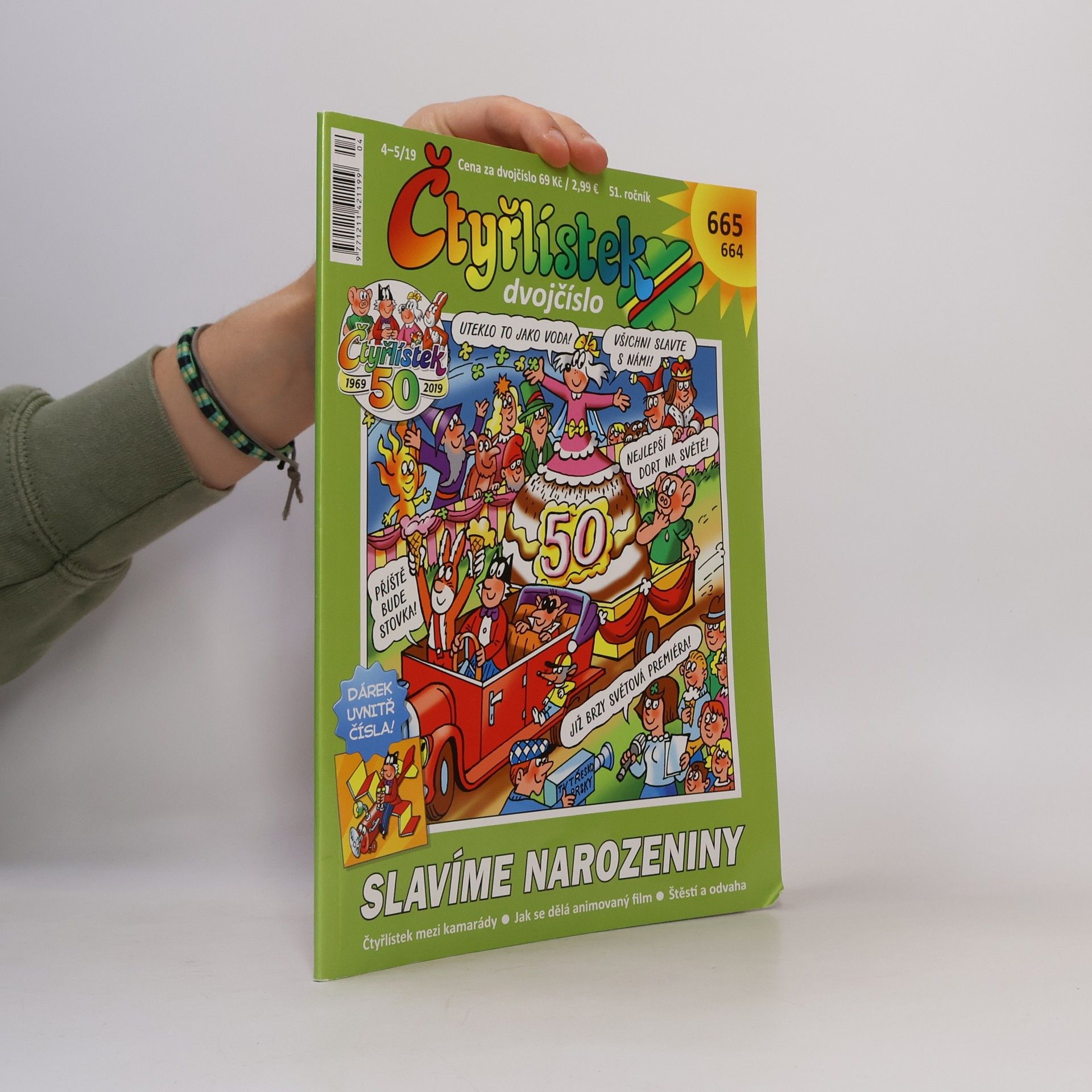 Jaroslav Němeček Čtyřlístek dvojčíslo 4-5/2019