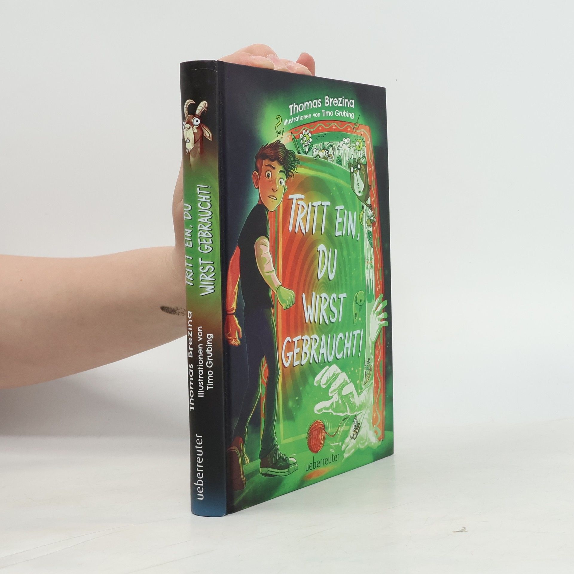 Thomas Brezina Tritt ein, du wirst gebraucht! - Innovatives Abenteuer-Wendebuch, leicht zu lesen ab 9 Jahren; (Tritt ein!, Bd. 2)