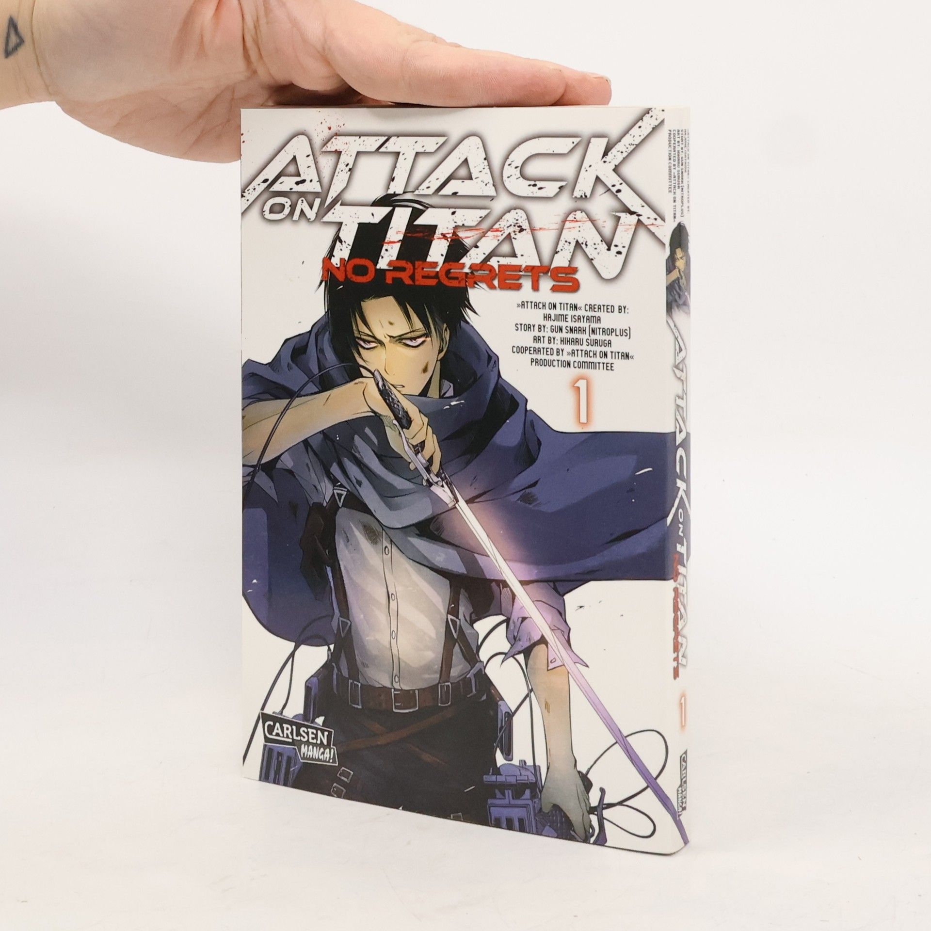 Hadžime Isajama Attack on Titan. No Regrets 1