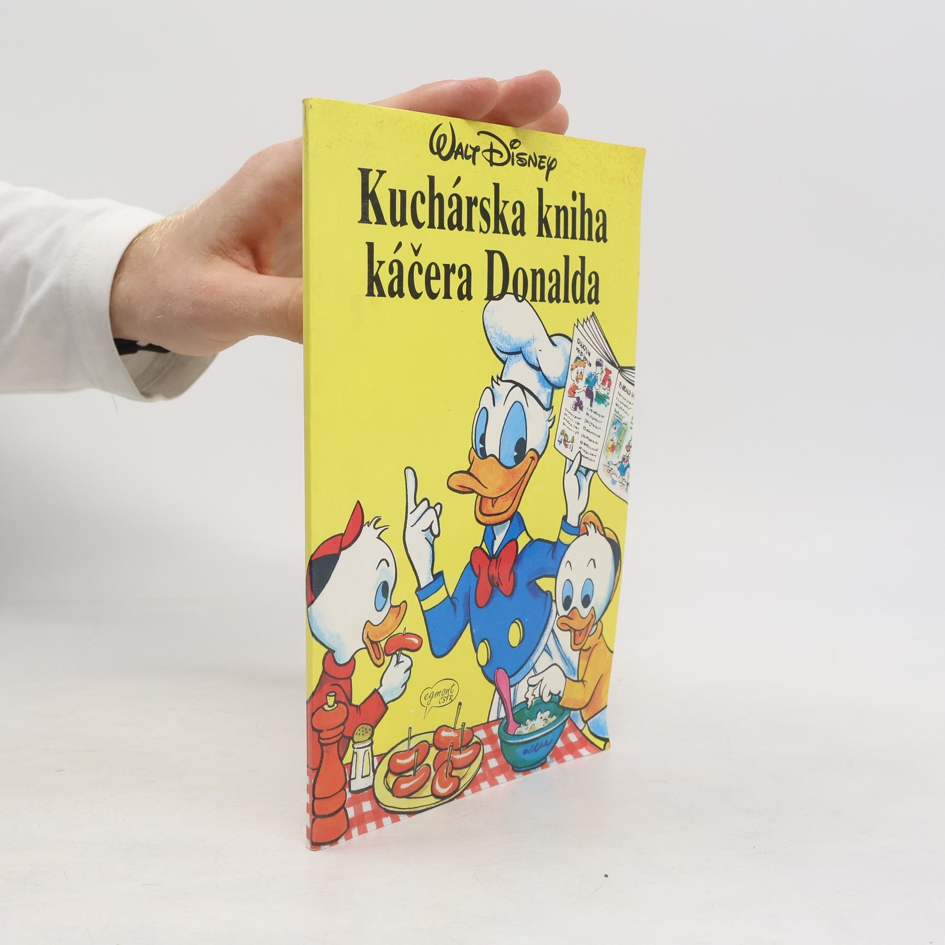 Walt Disney Kuchárska kniha káčera Donalda