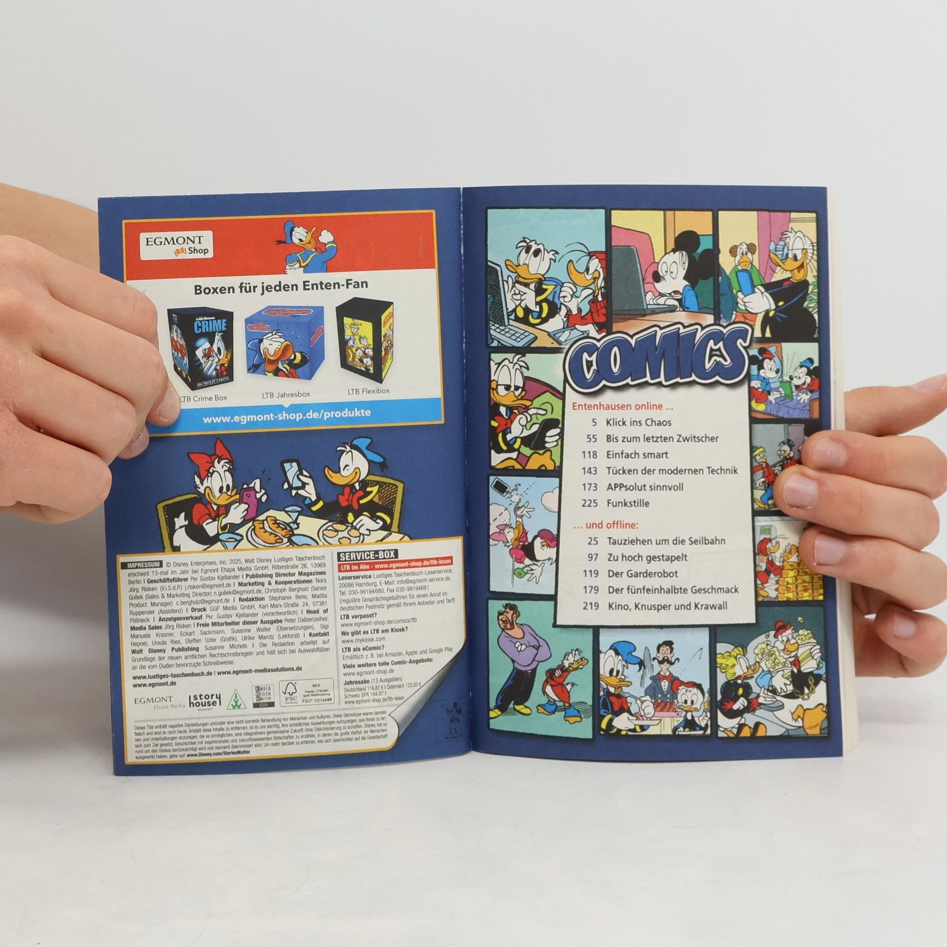 Walt Disney Lustiges Taschenbuch 488. Läuft bei mir!
