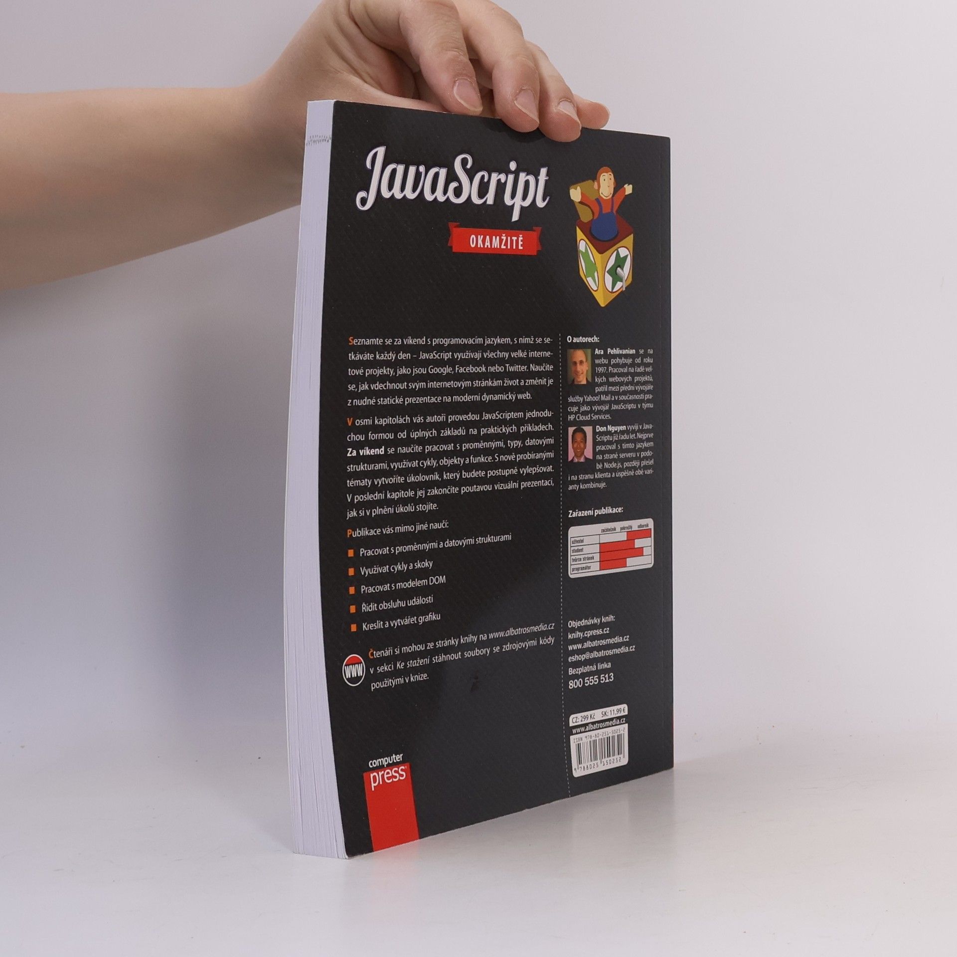Ara Pehlivanian JavaScript okamžitě