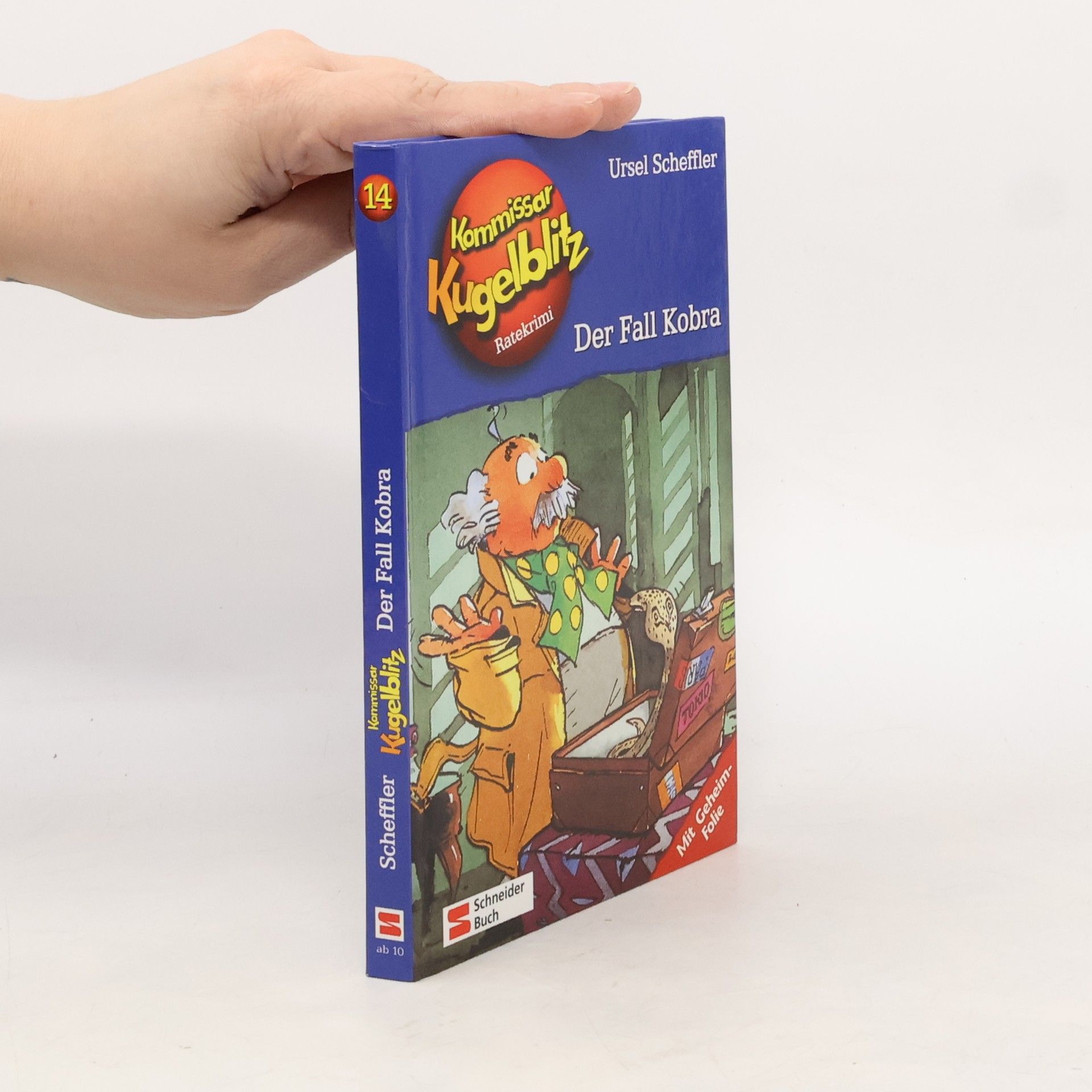 Ursel Scheffler Kommissar Kugelblitz - 14: Der Fall Kobra - Grossdruck