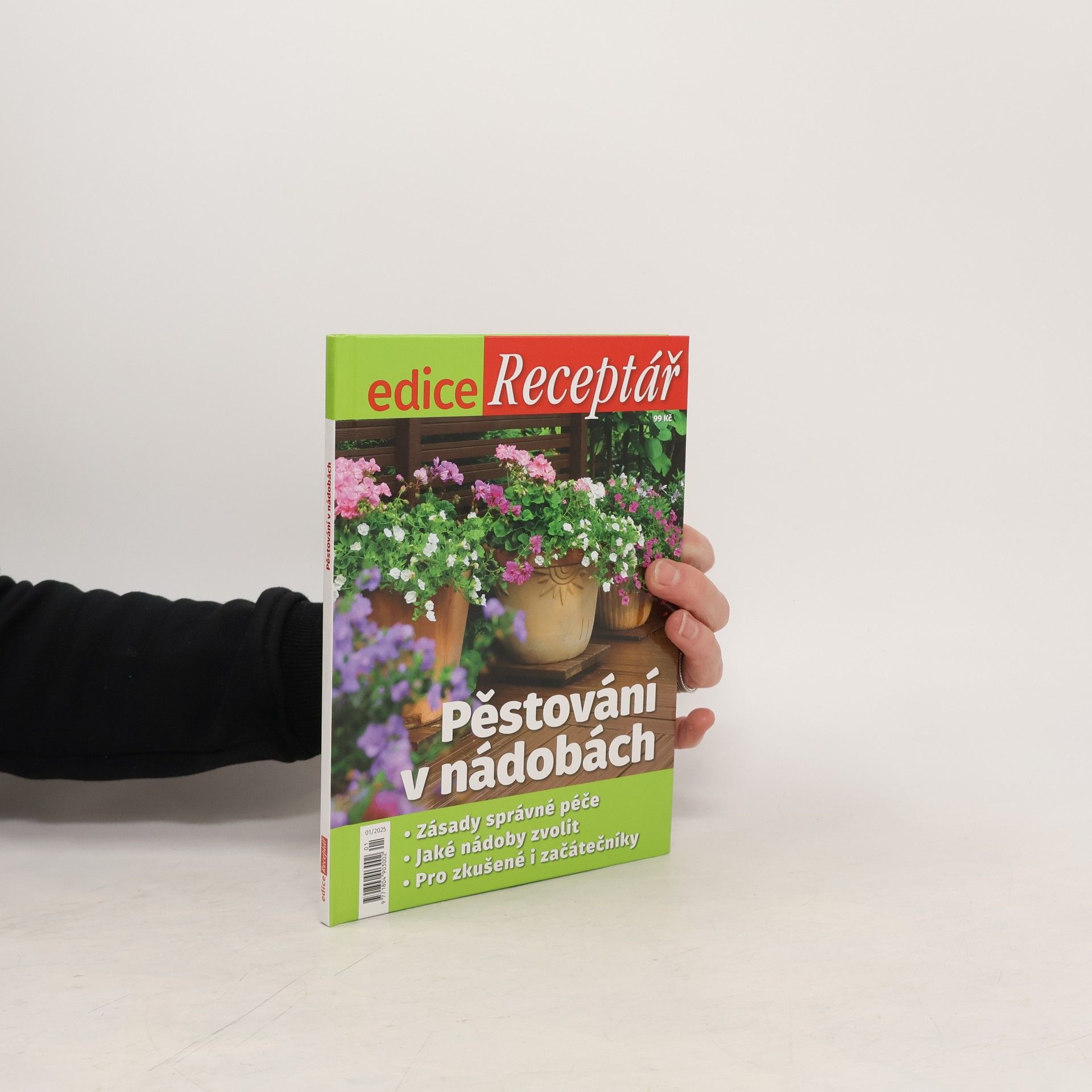 Collectif d'auteurs Edice Receptář 1/2025 Pěstování v nádobách