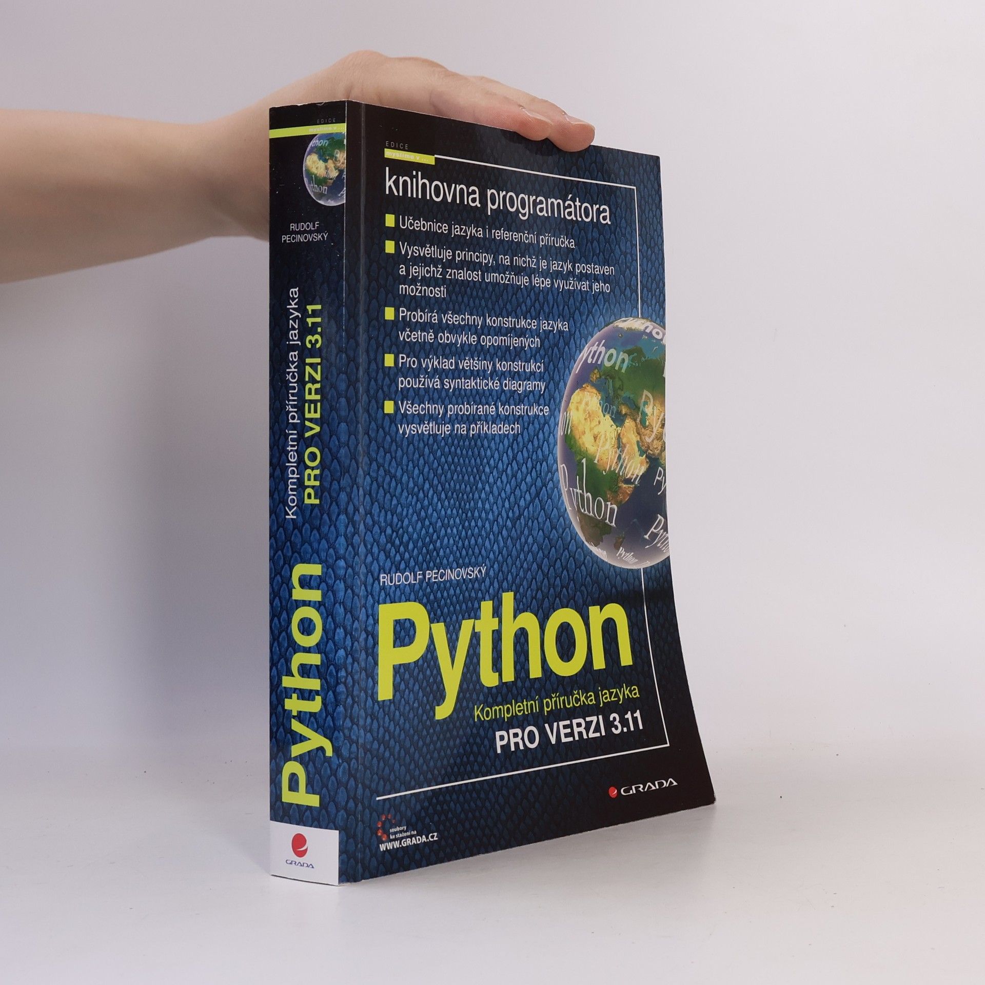 Rudolf Pecinovský Python: kompletní příručka jazyka pro verzi 3.11