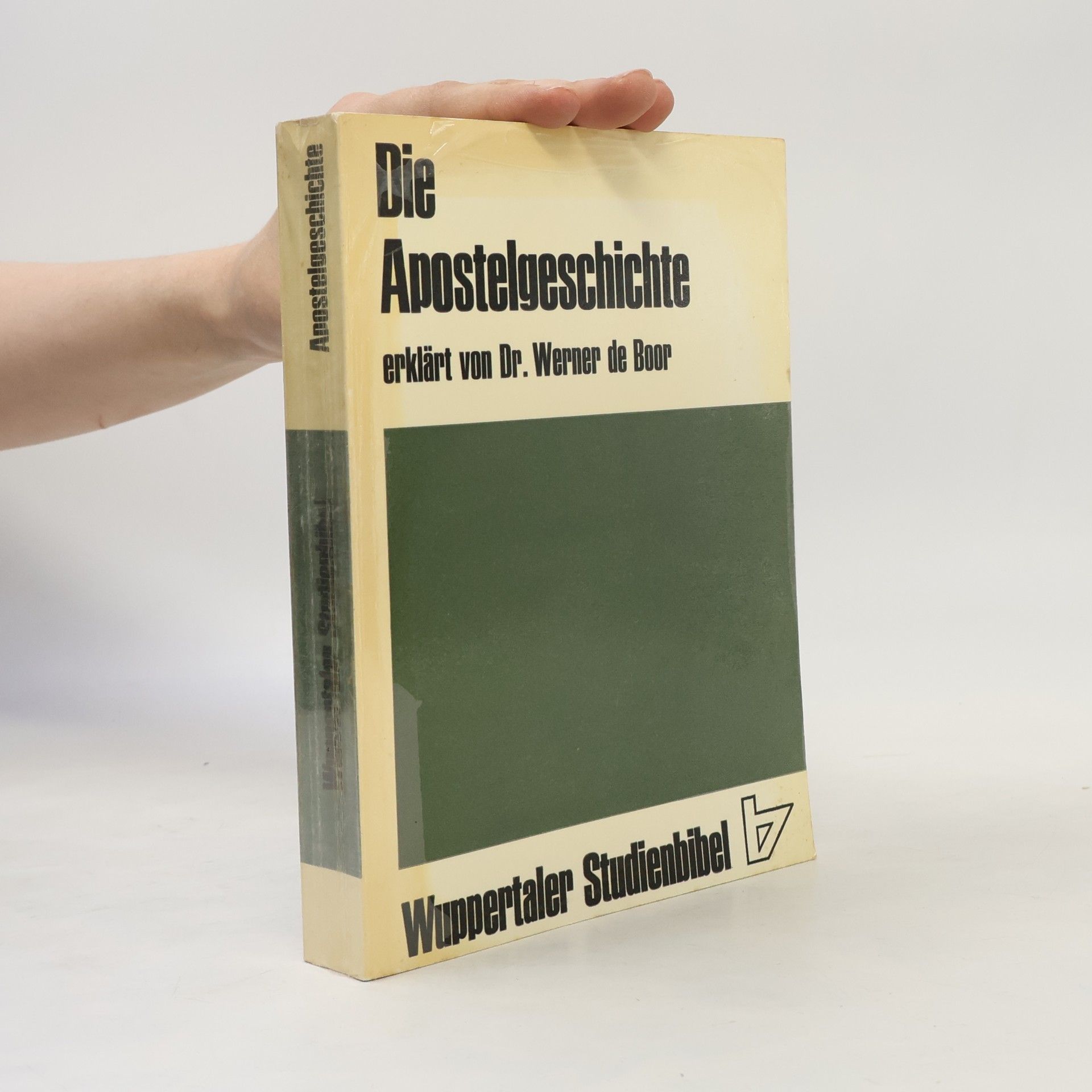 Werner de Boor Wuppertaler Studienbibel: Die Apostelgeschichte