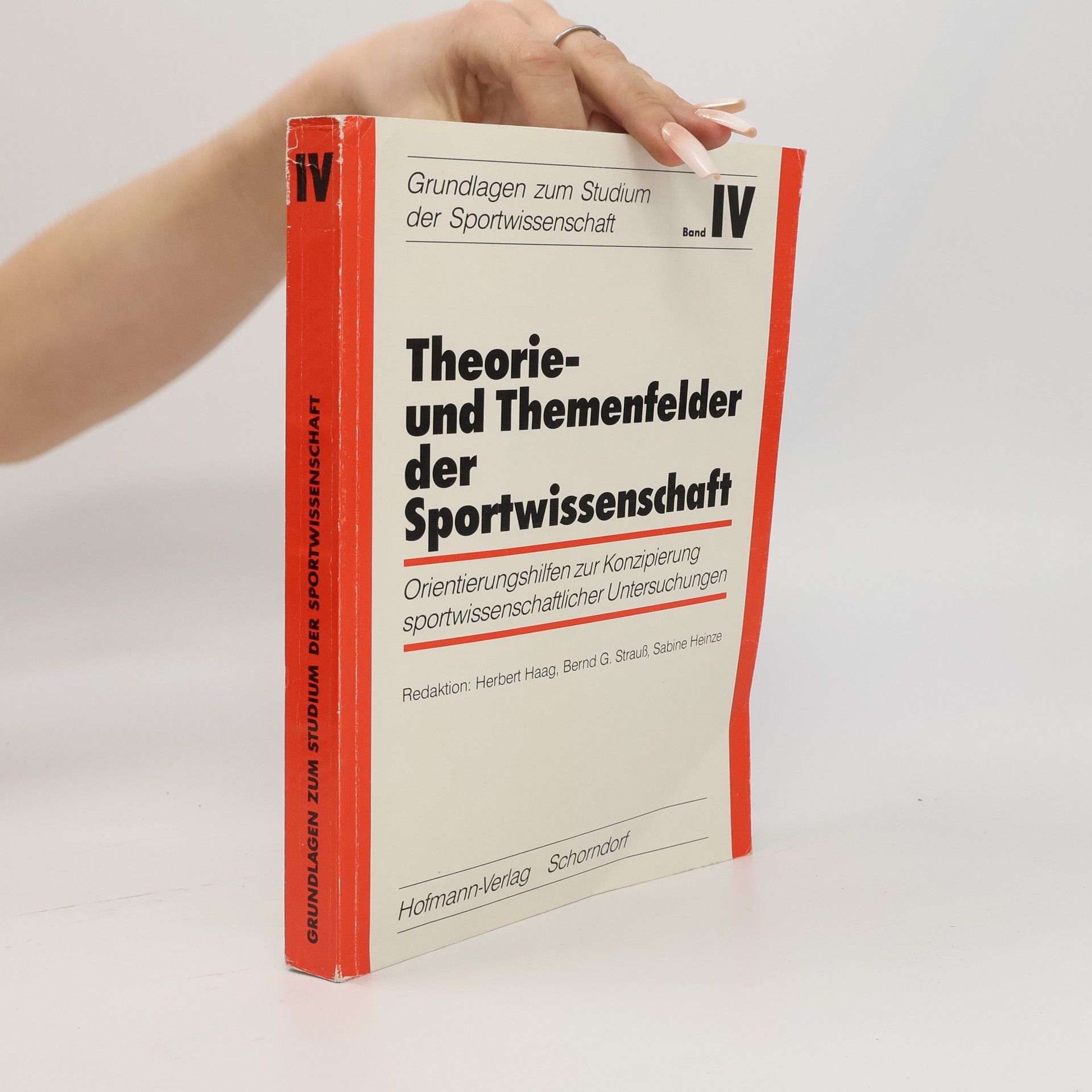 Bernd G. Strauß Theorie- und Themenfelder der Sportwissenschaft