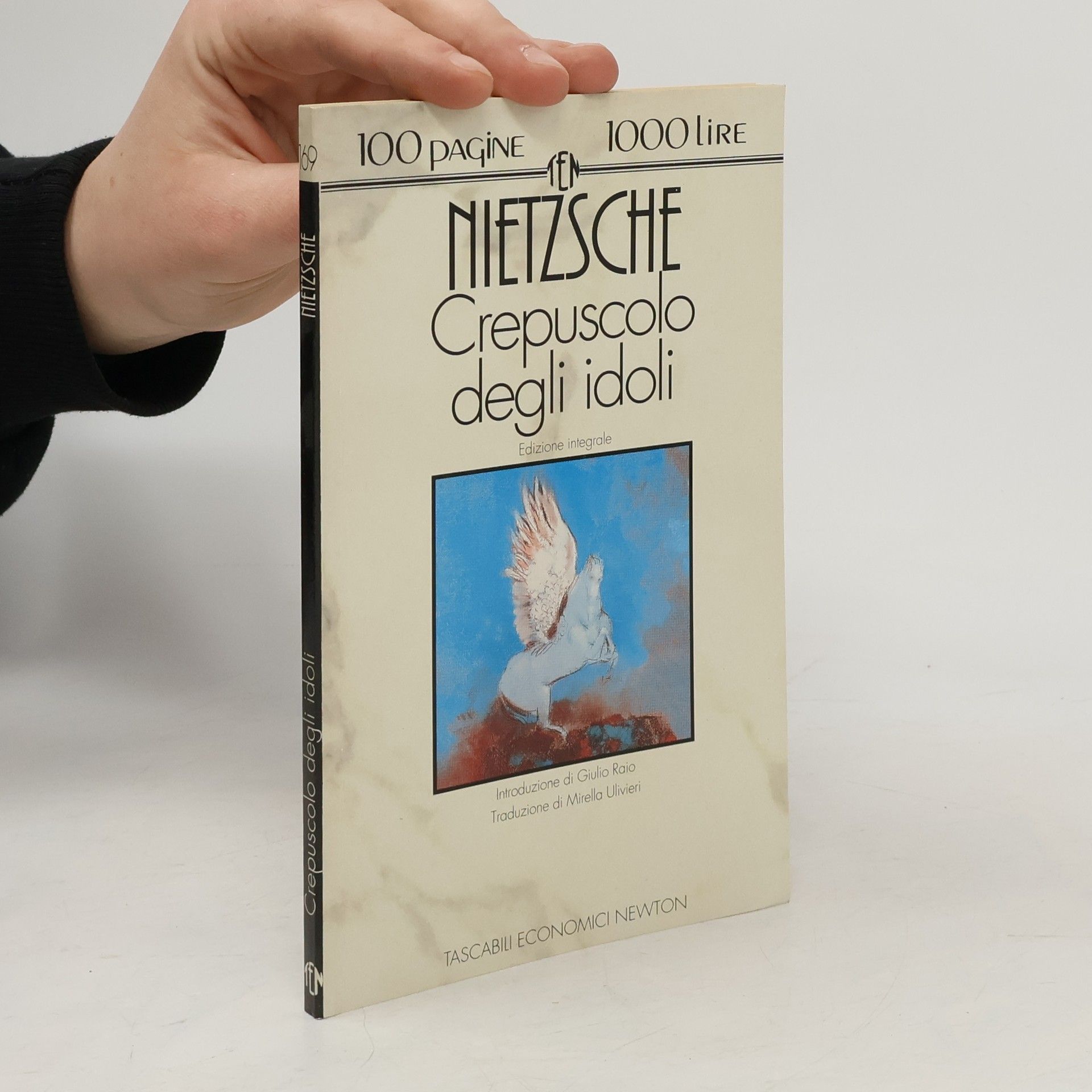 Friedrich Nietzsche Il crepuscolo degli idoli