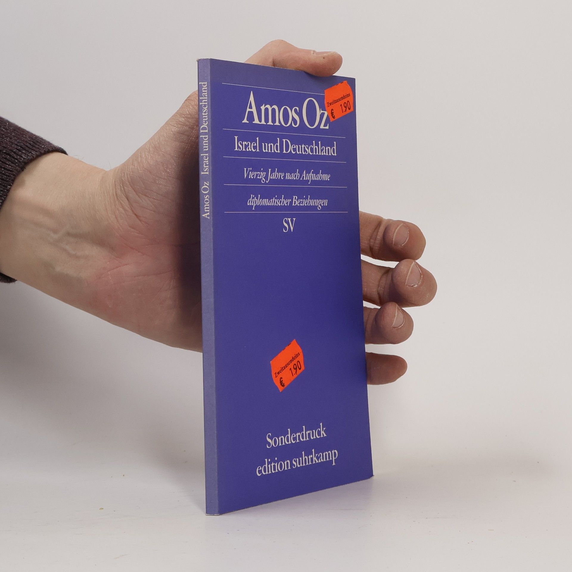 Amos Oz Israel und Deutschland