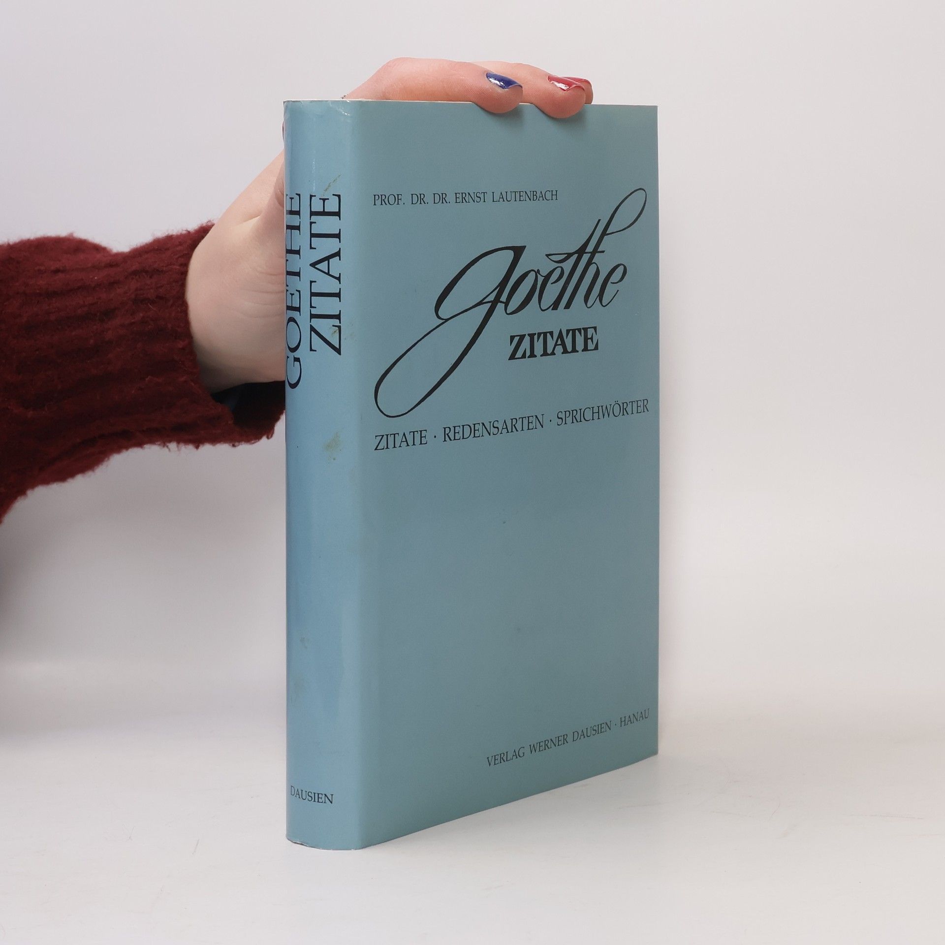 Johann Wolfgang von Goethe Goethe-Zitate